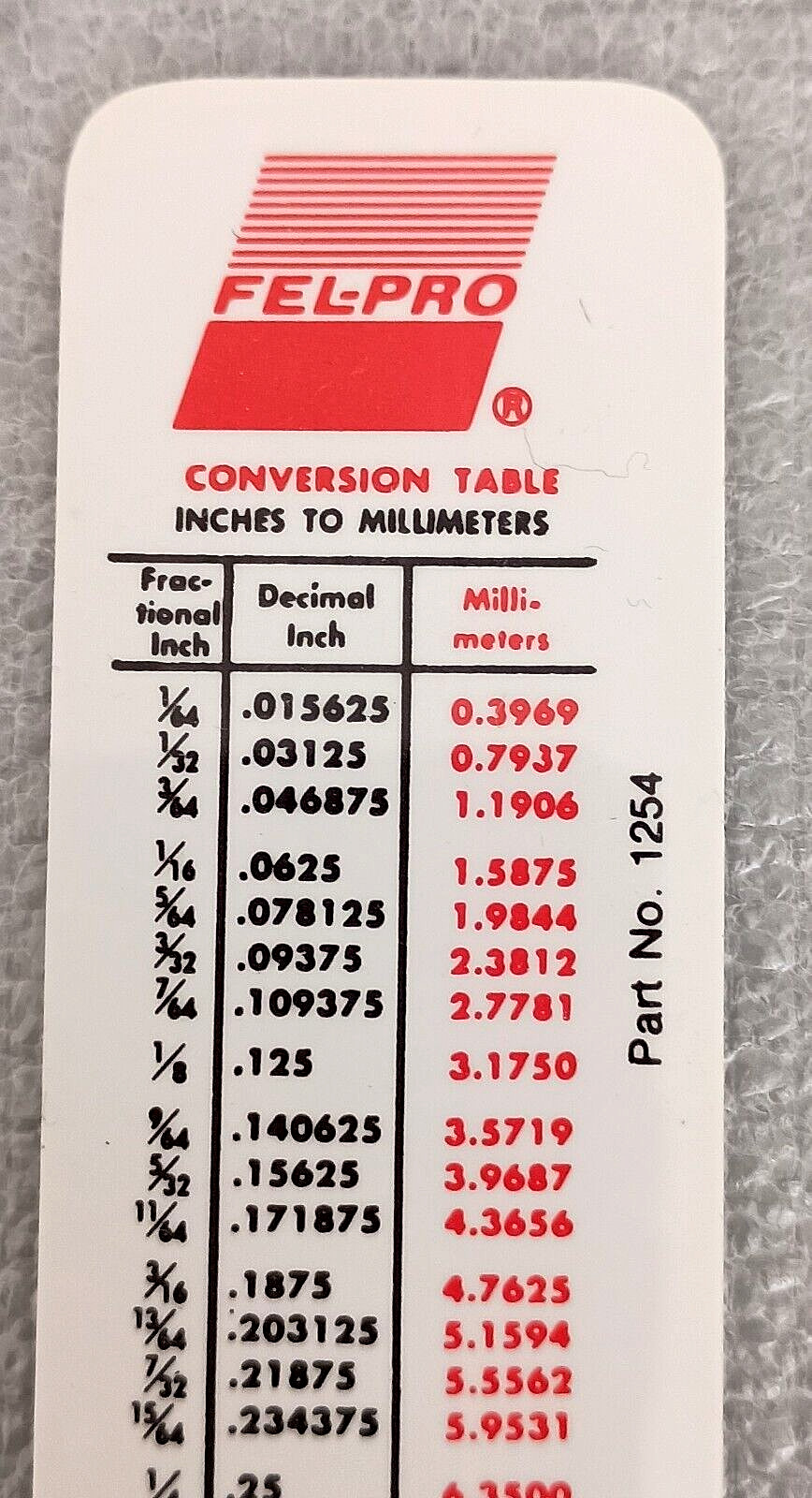 2 Fel-Pro Inc. Plastic Idus. Gaskets Slide Ruler Promo 1980s NOS New Skokie Il