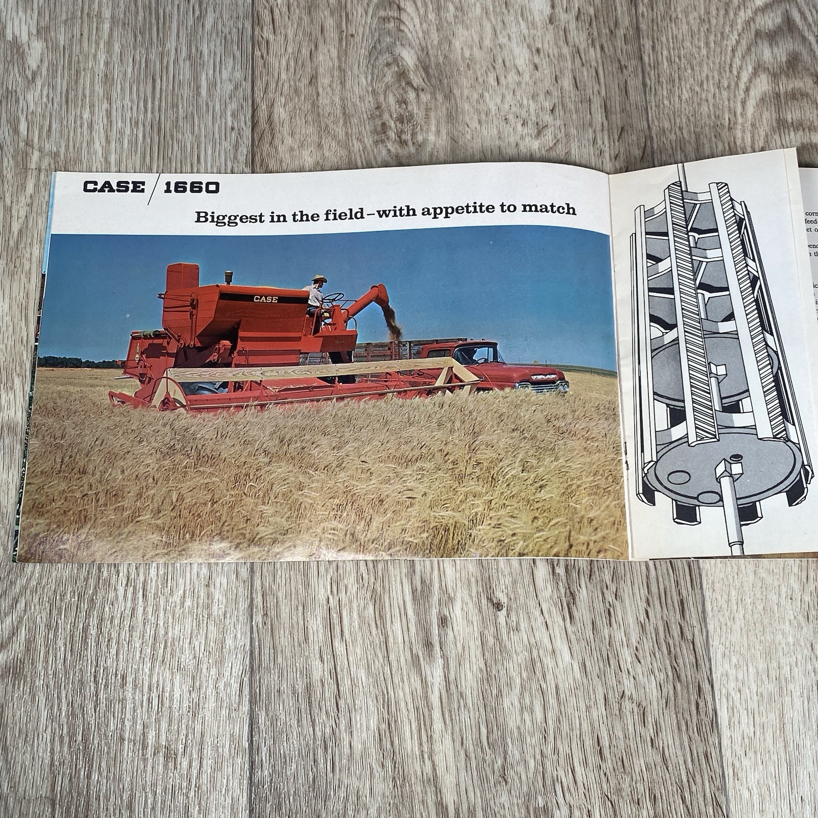 Case Combine Sales Brochure Dealership Mailer