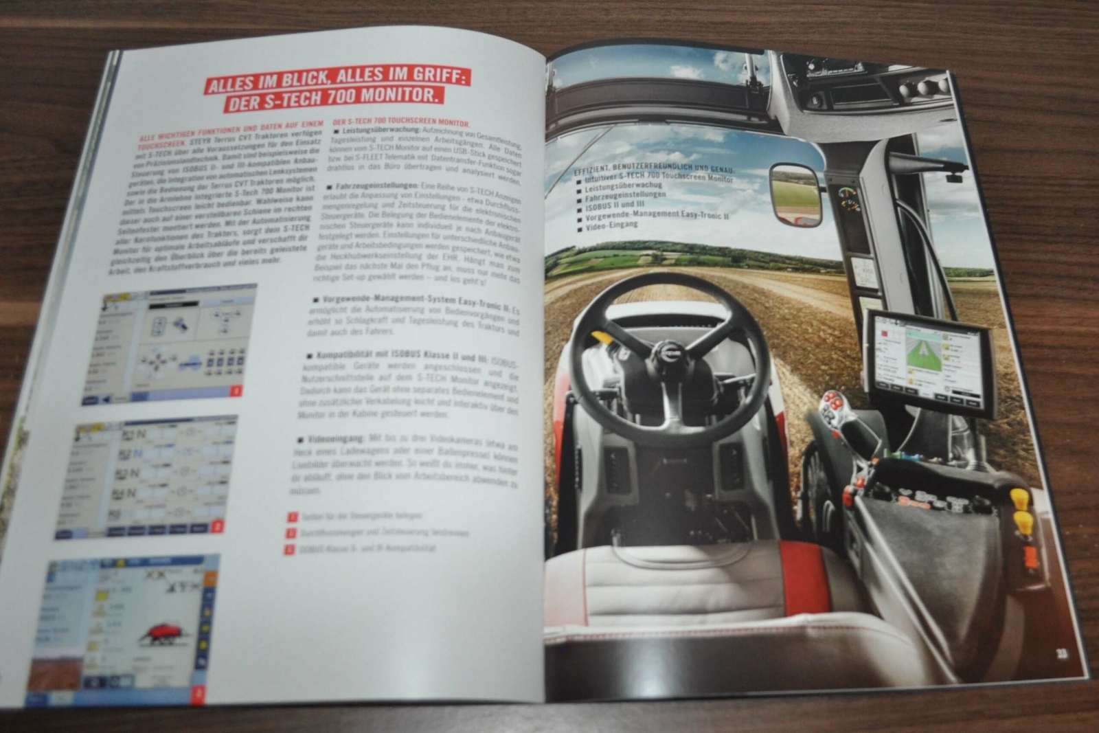Steyr 6270 6300 Terrus CVT Tractor Brochure Prospekt