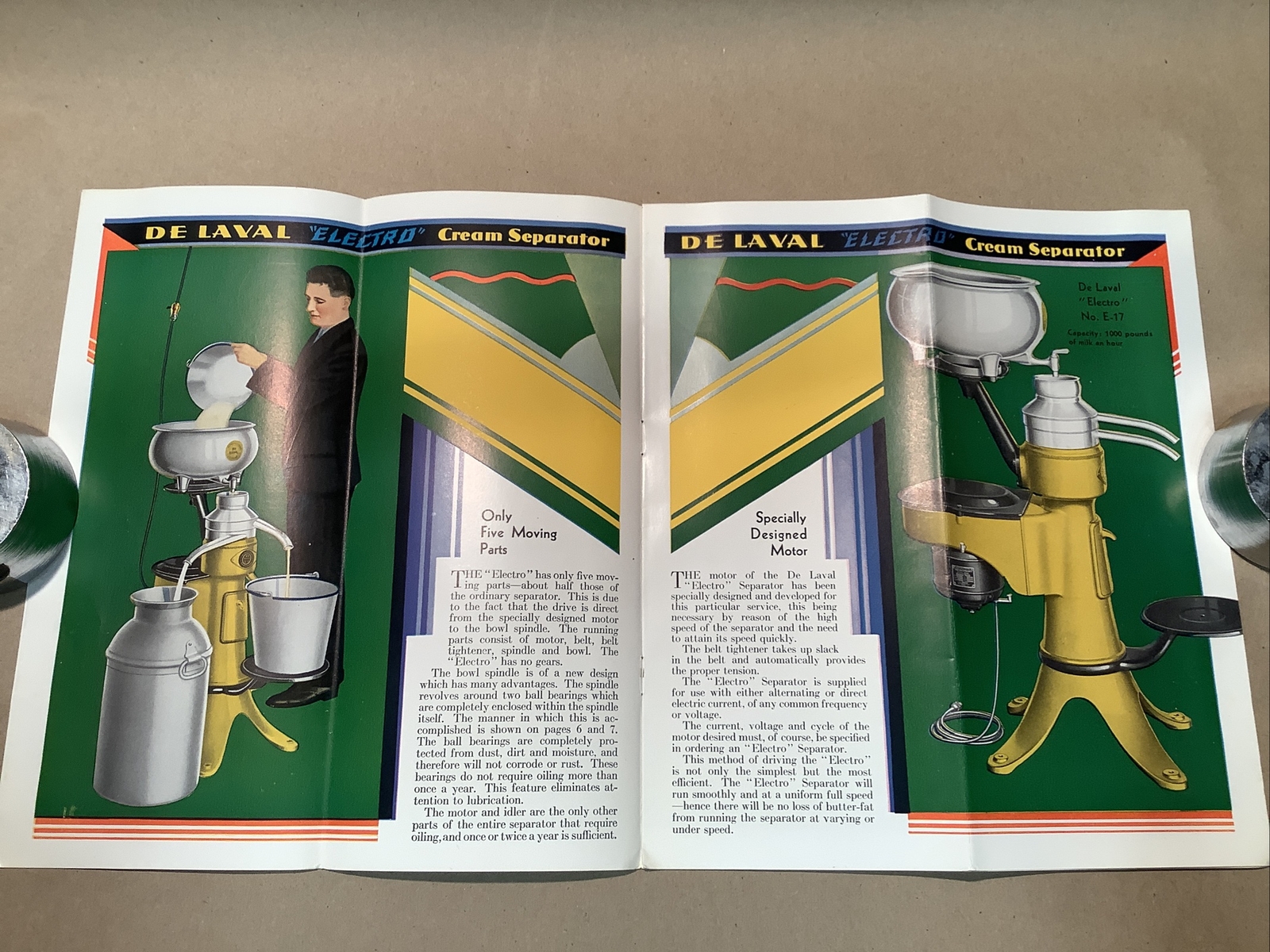 1930s Electro Brochure De Laval Separator INV-P0885