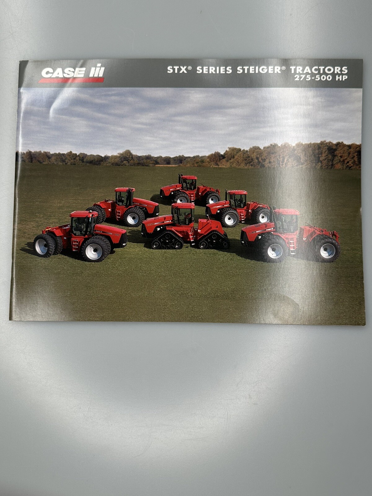CASE IH STX SERIES STEIGER TRACTORS 275-500 HP 2003-2005 Sales Brochure