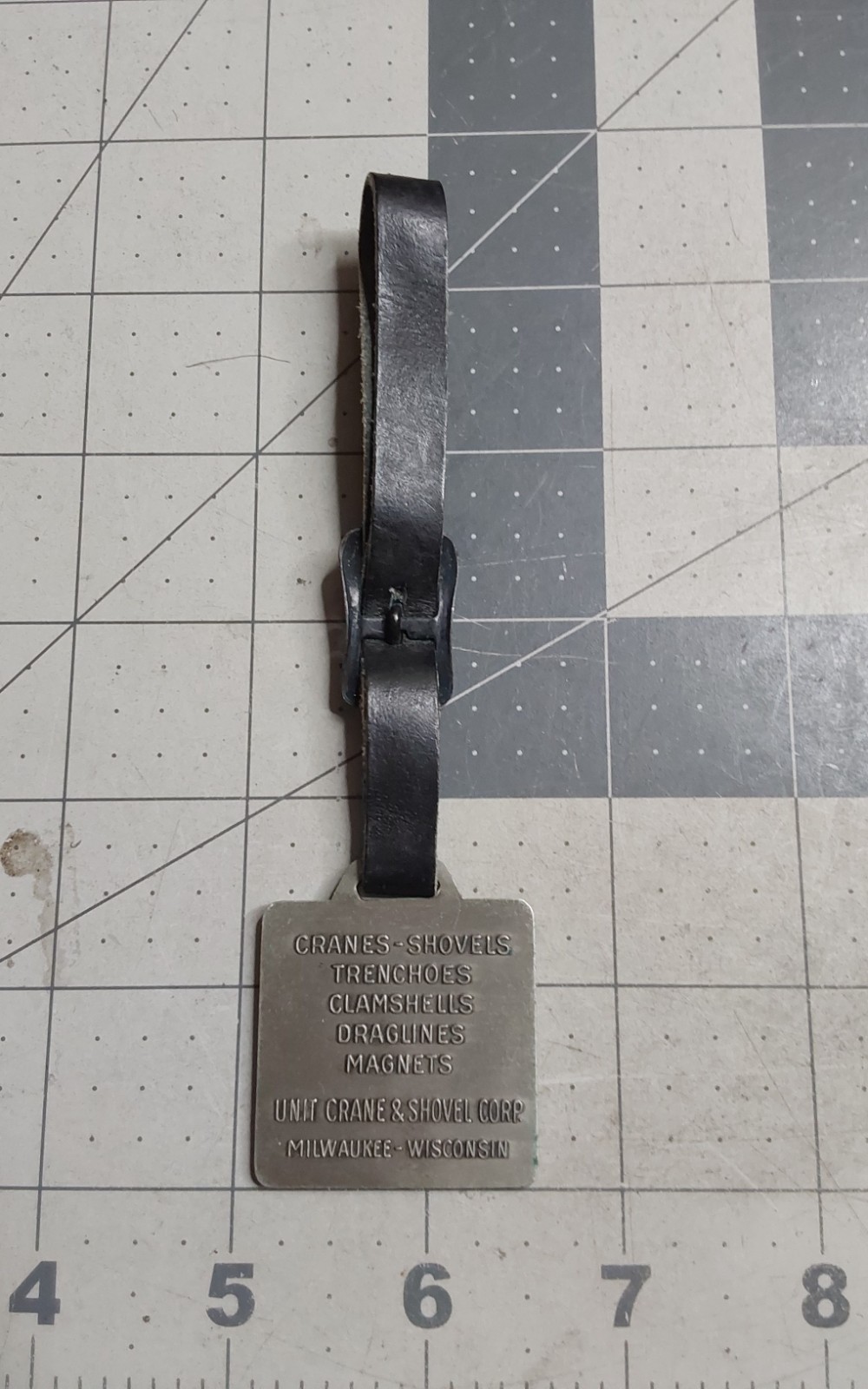 Watch Fob Unit Cranes Shovels Trenches Clamshells Draglines Magnets