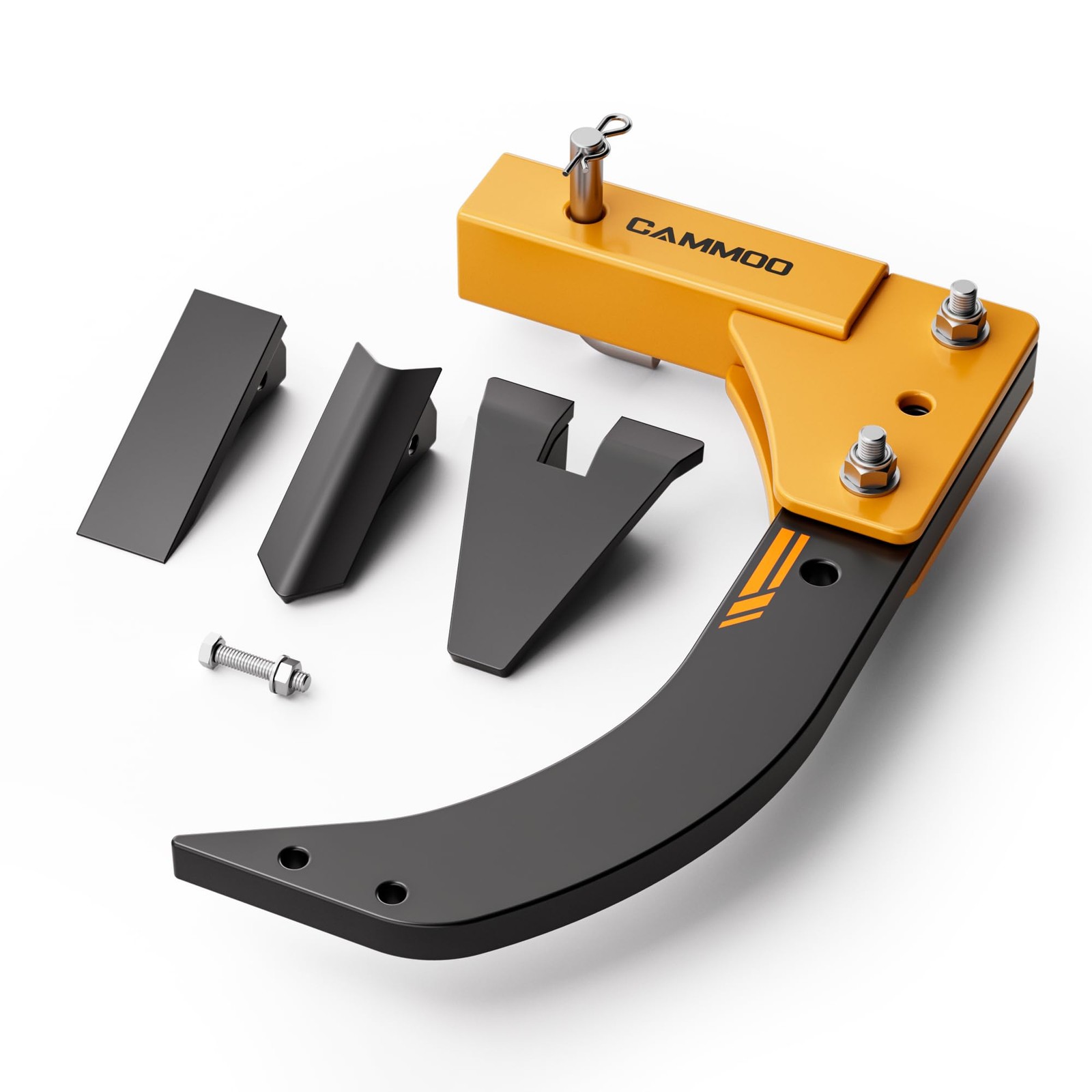 CAMMOO Hitch Mounted Trencher Ripper, Yellow
