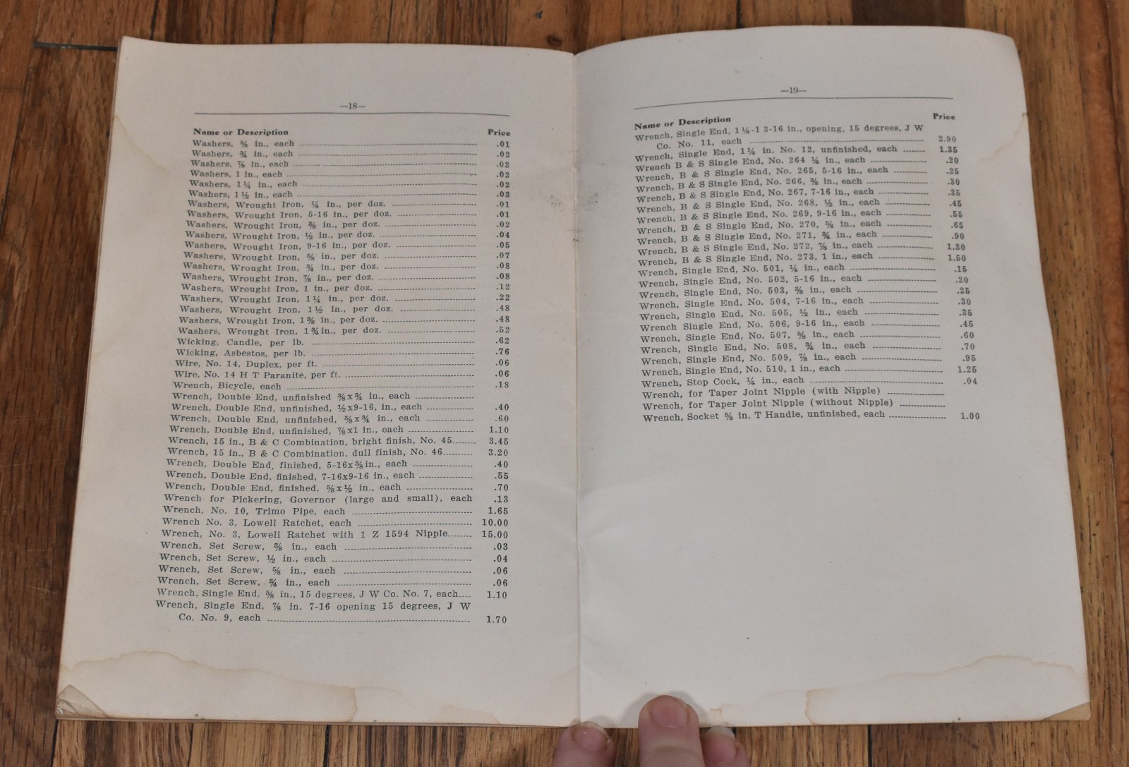 Vintage Hart Parr Co Oil Tractor Repair Price List No 14-D Charles City IA