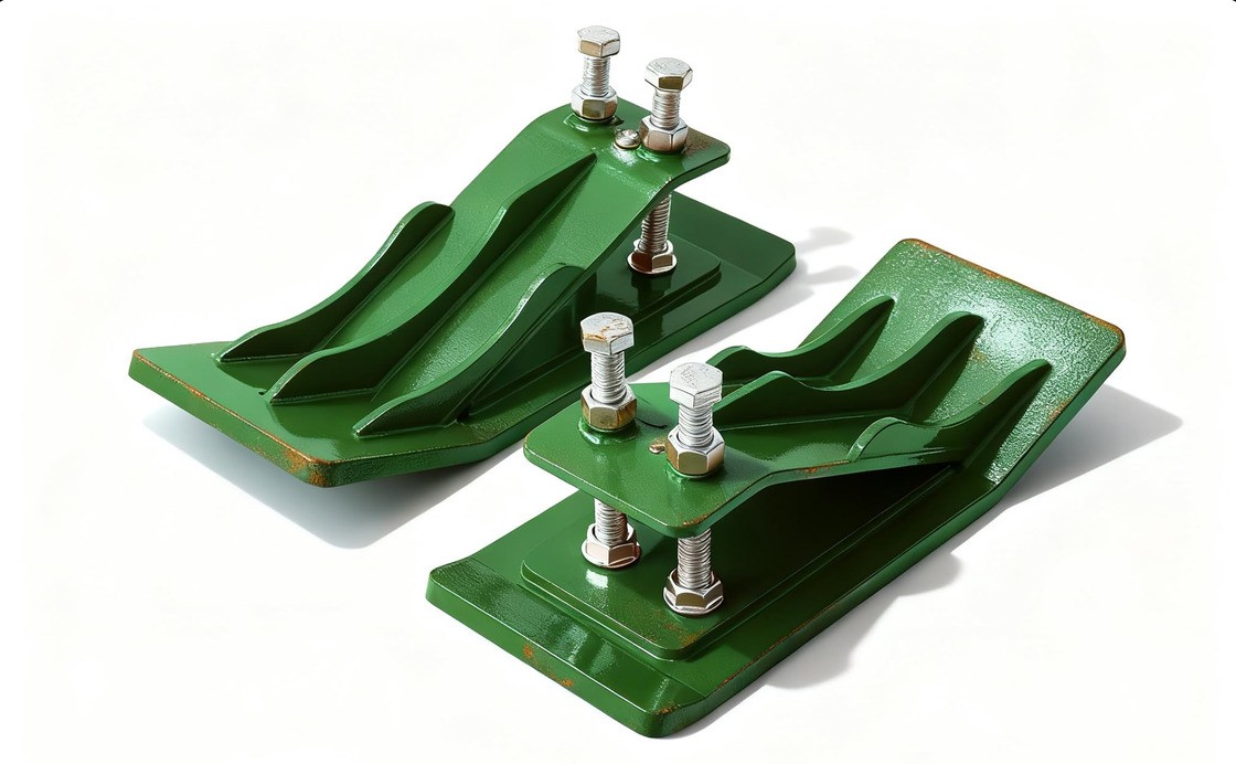 CINCHLYNX Upgraded 2Pcs Tractor Bucket Edge Protector Green, Tractor Bucket
