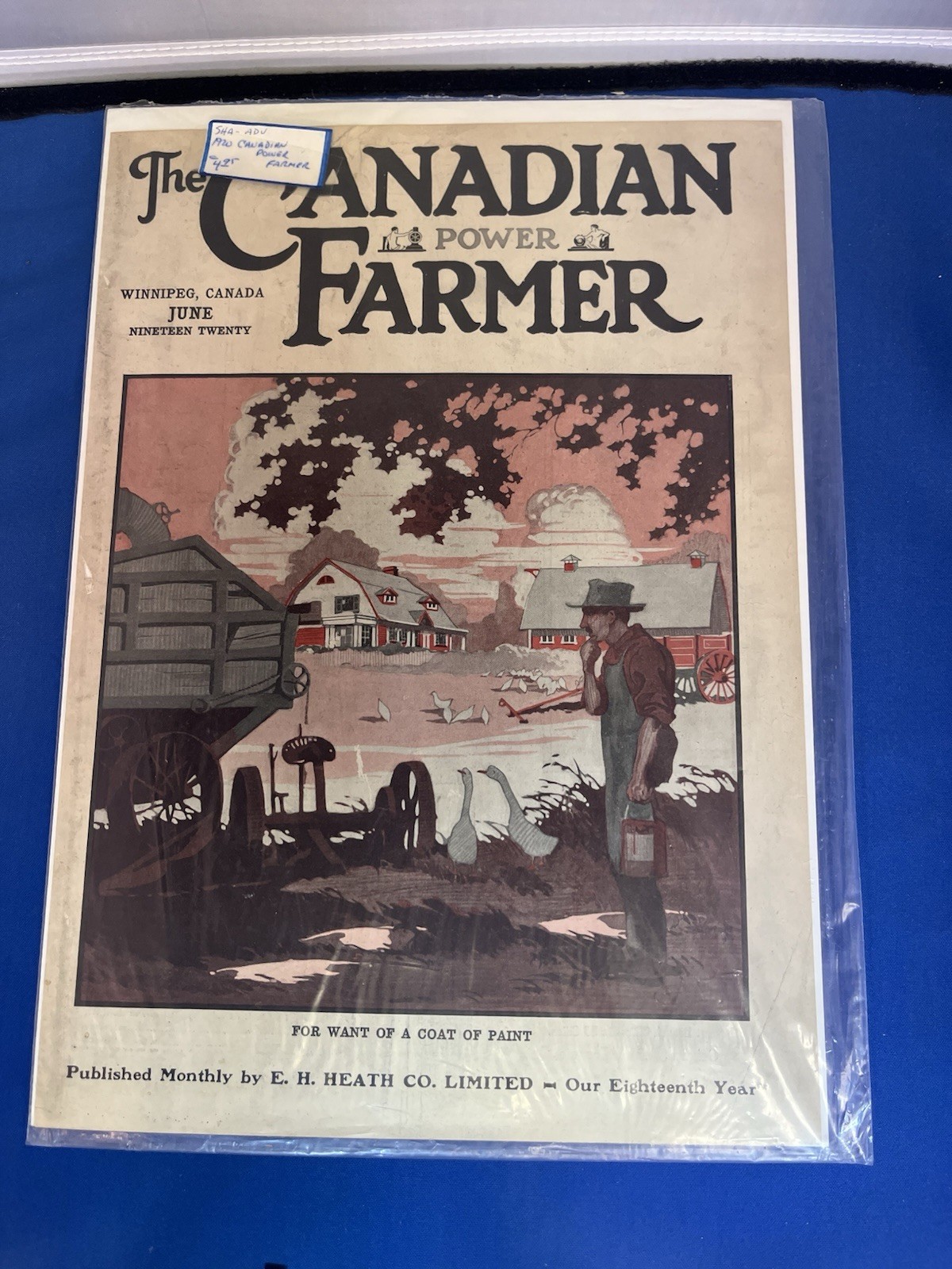 A LOT OF 18 VINTAGE ORIGINAL FARM MACHINE ADS-A MUST LOOK!-1897 TO 1940