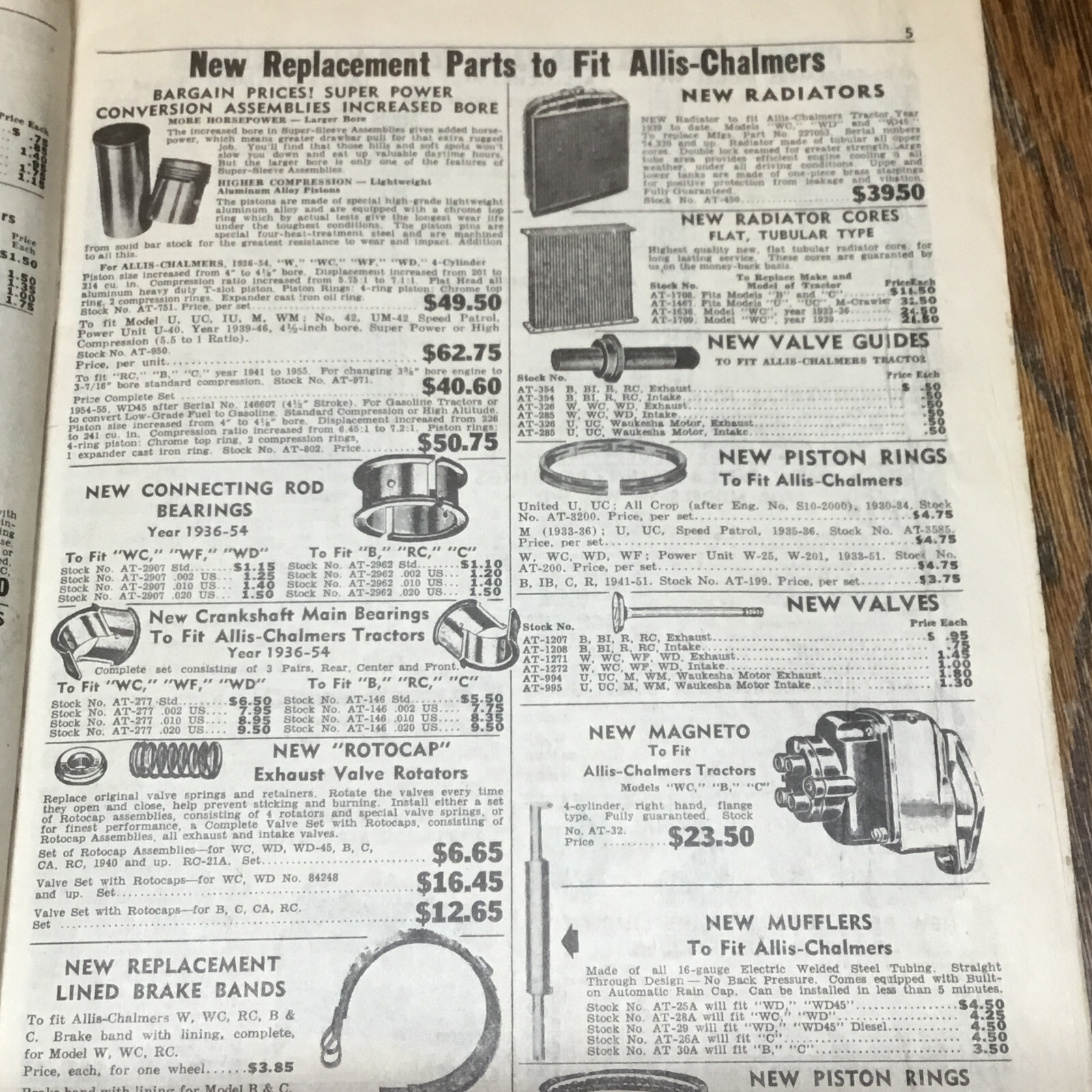 1959 Acme Tractor Supply Co. Catalog Lincoln, Nebraska, John Deere, Farmall