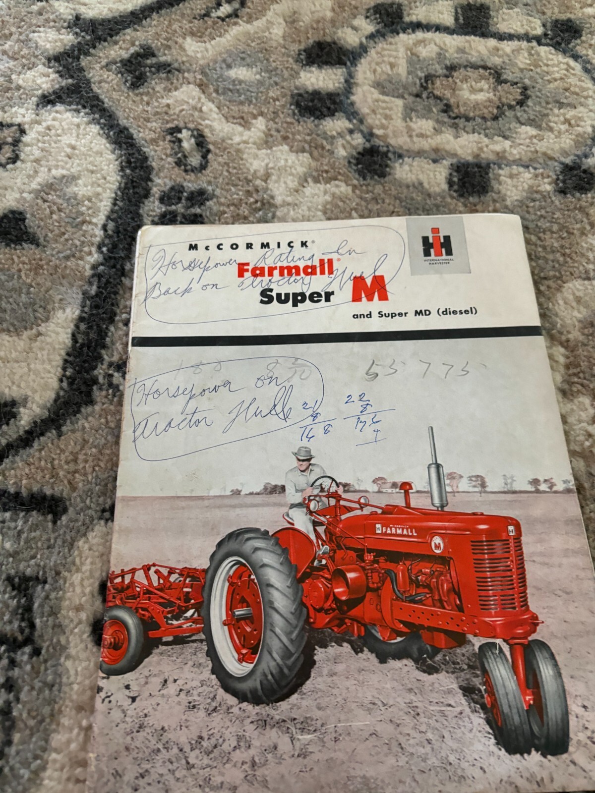 International Harvester Super M Tractor For 1953 Brochure FCCA24