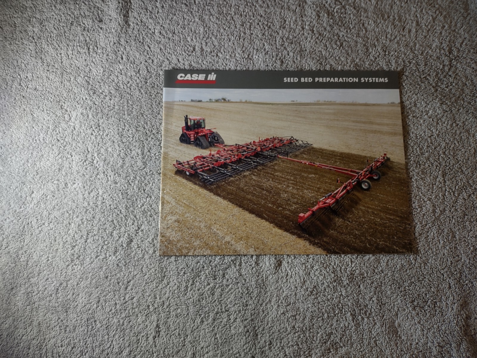 CASE IH 2500 Rip-bed, 2500 Ecolo-till, Sales Brochures. Lot Of 13.