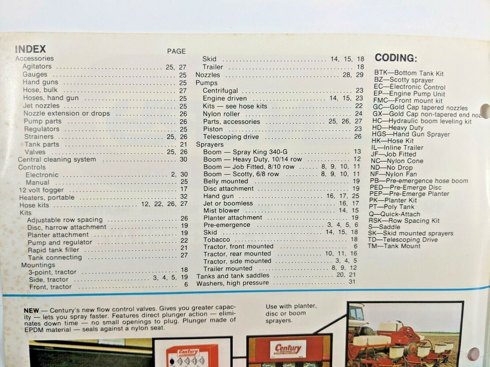 Vintage OEM 1977 Century Engineering Color Catalog Sprayers Washers Heaters Farm
