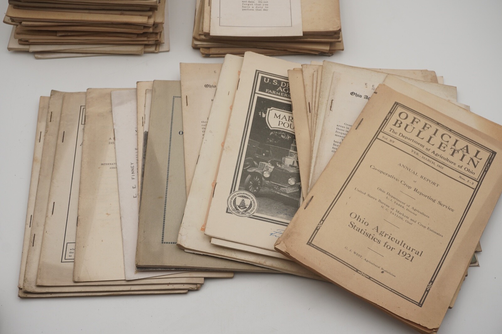 Huge Lot Early 1900s Agricultural Farming Livestock Pamphlets Literature Vintage