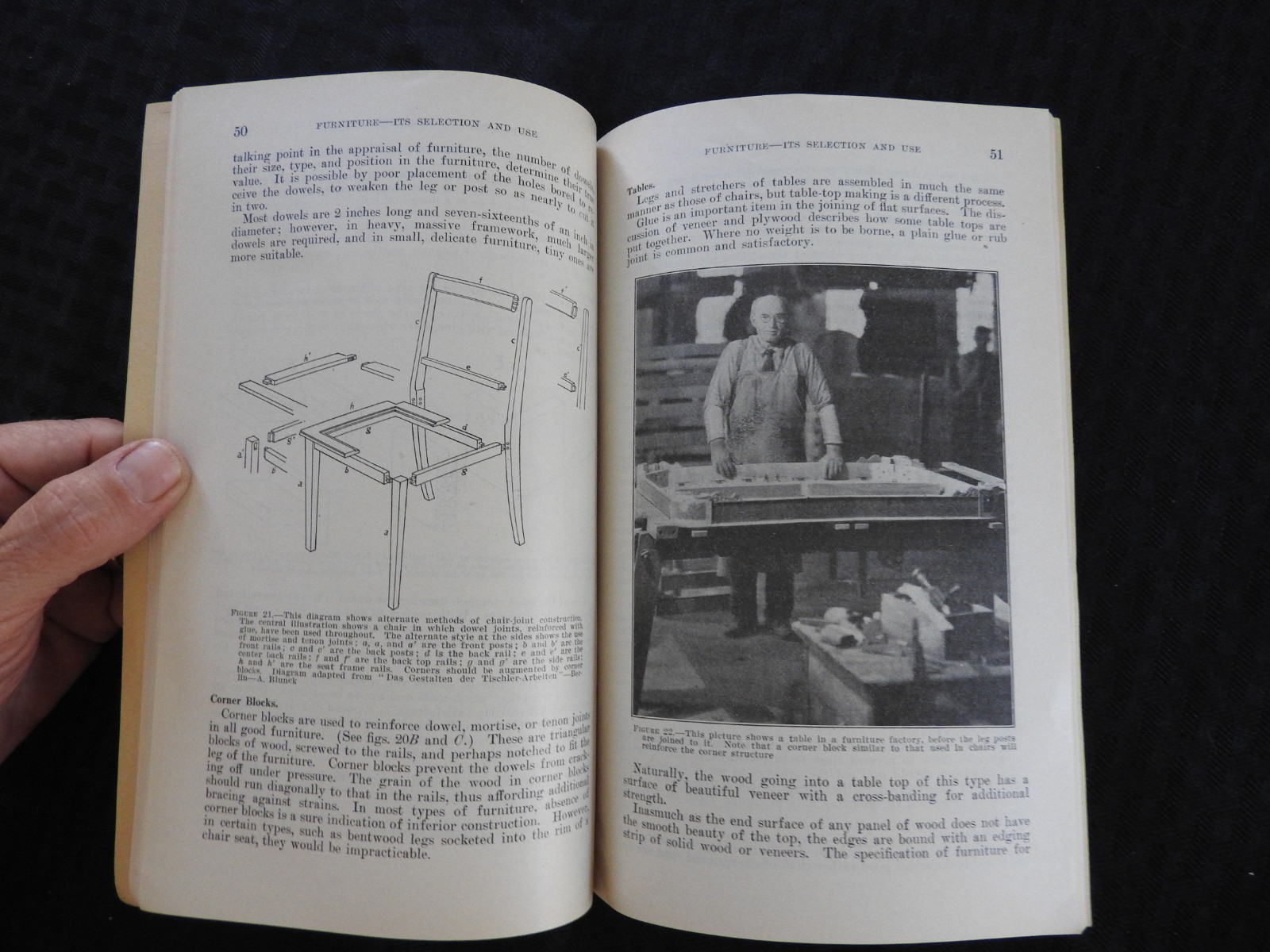1931 « Furniture, it&rsquo;s Selection & Use » U.S. Department of Commerce Wood Lumber
