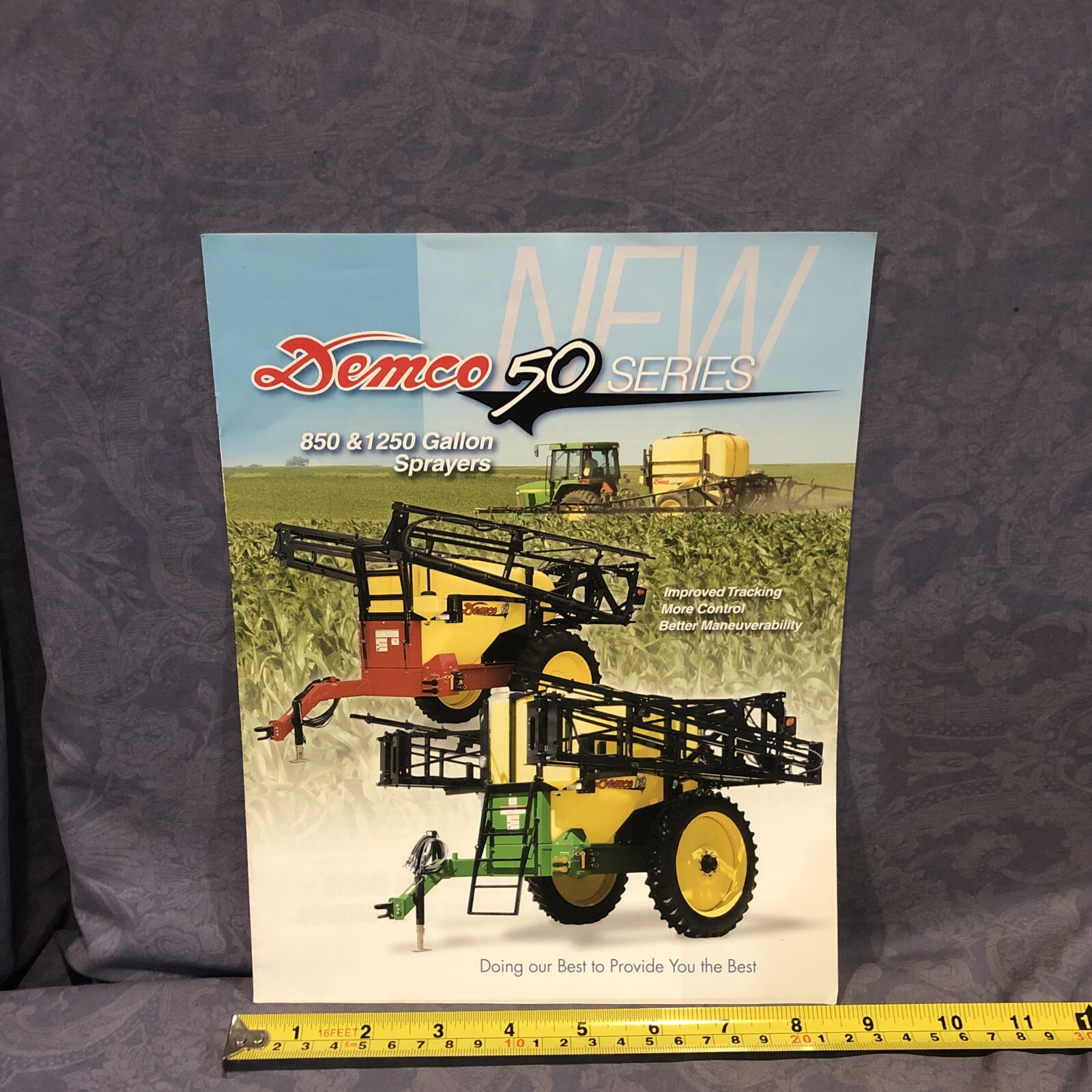 Demco 50 Series 850&1150 Gallon Sprayers Sales Brochure