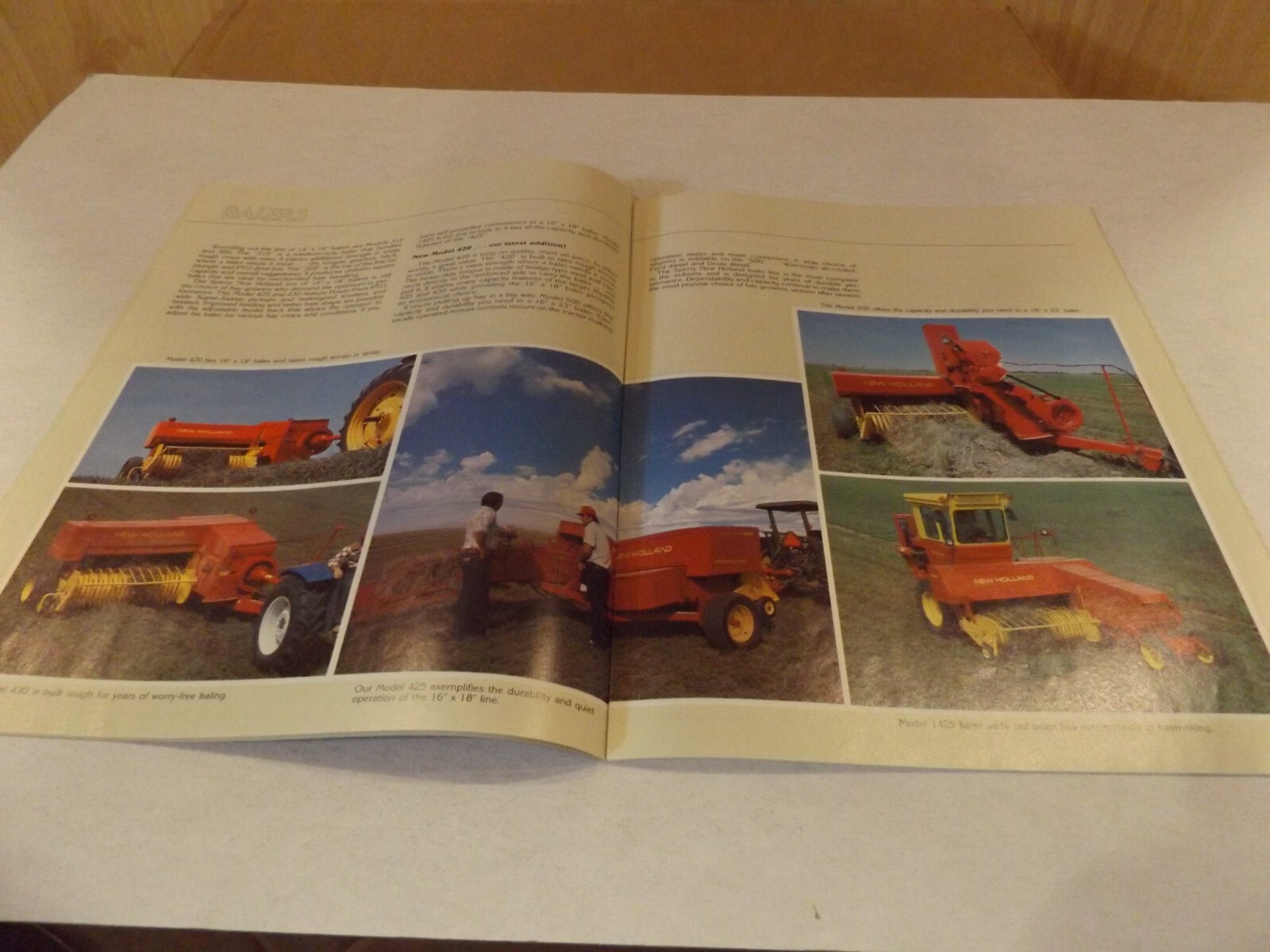 1980 SPERRY NEW HOLLAND EQUIPMENT BUYER&rsquo;S GUIDE , LIT # 6175158