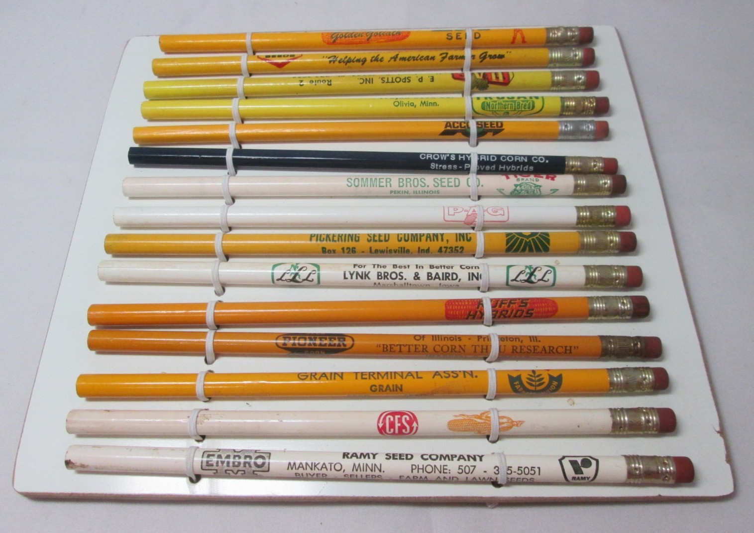 Vintage Lot of 75 Advertising Pens and Pencils Mostly Agricultural Seeds