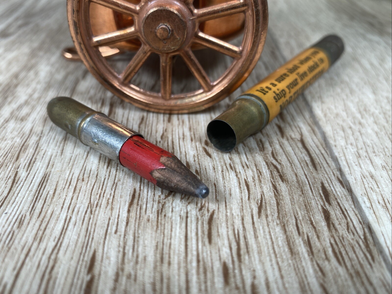 Vintage Live Stock Adversing Bullet Pencil Northwestern Commission Co.