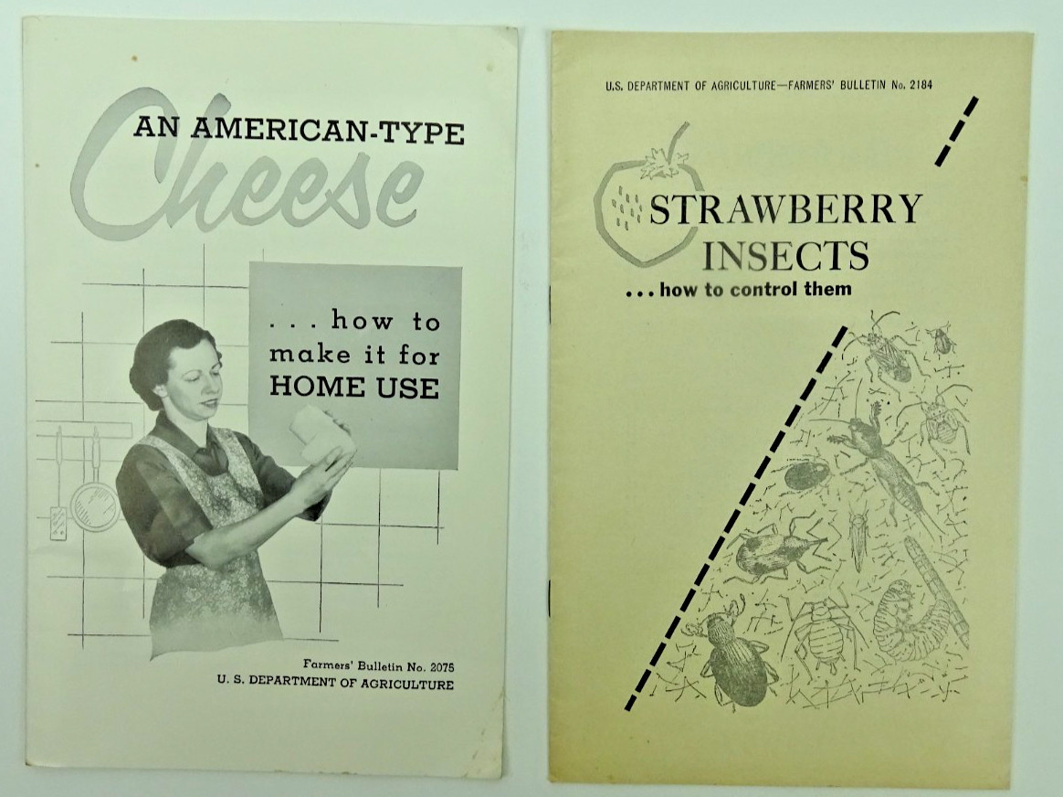 1958-1965 USDA Farmers Bulletins Lot of 8