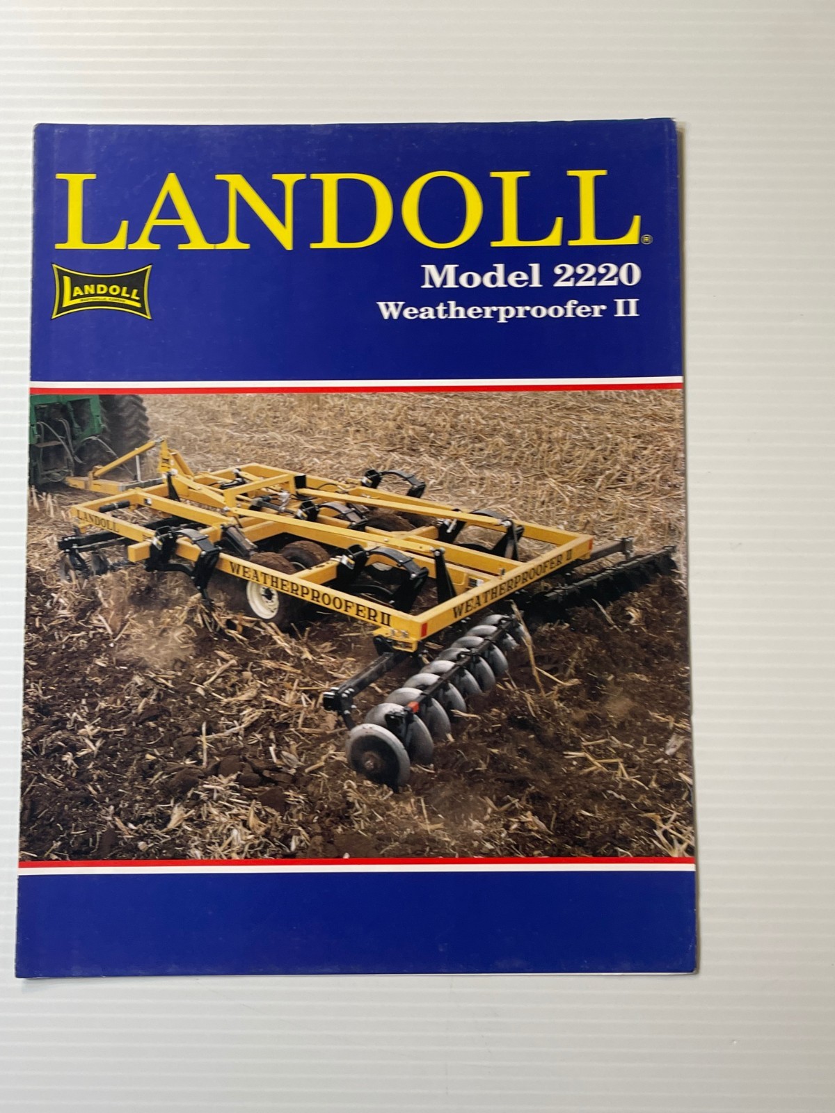 1992 Landoll Model 2220 Weatherproofer II – Original Dealer Sales Brochure