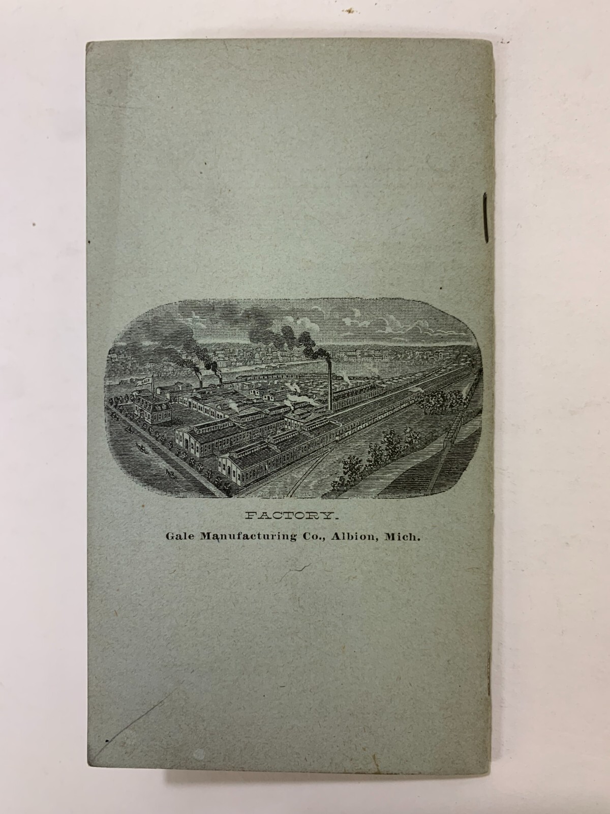 Price List GALE PLOWS Injun Series, Cultivators, Rades, Harrows. Albion, MI 1893