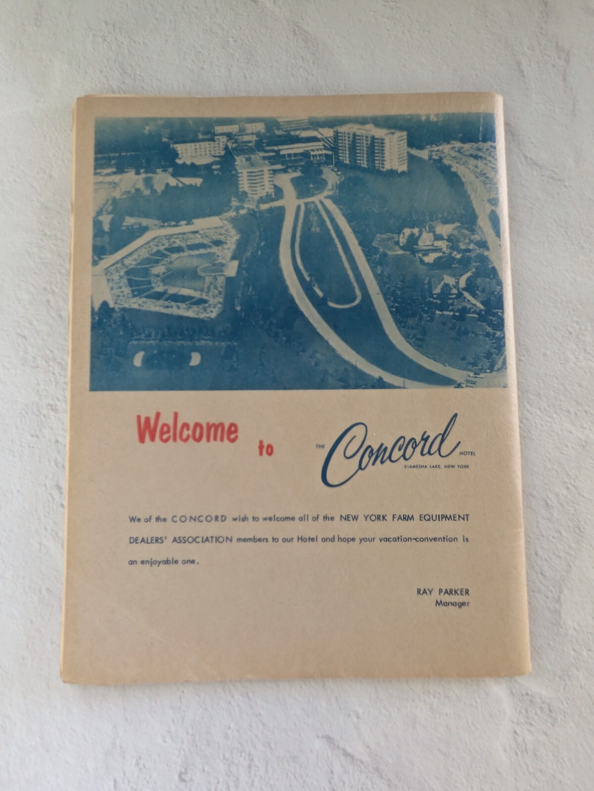 1962-63 New York Farm Equipment Dealers Association Convention Guide Concord