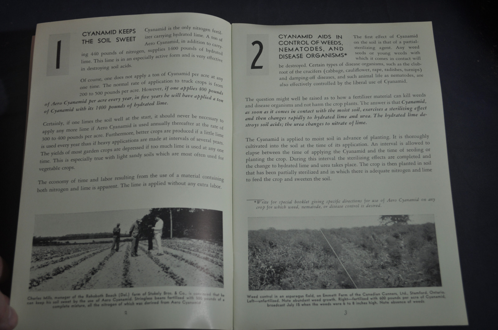1932 The Cyanamid Plan for Growing Truck Crops *Fertilizer*