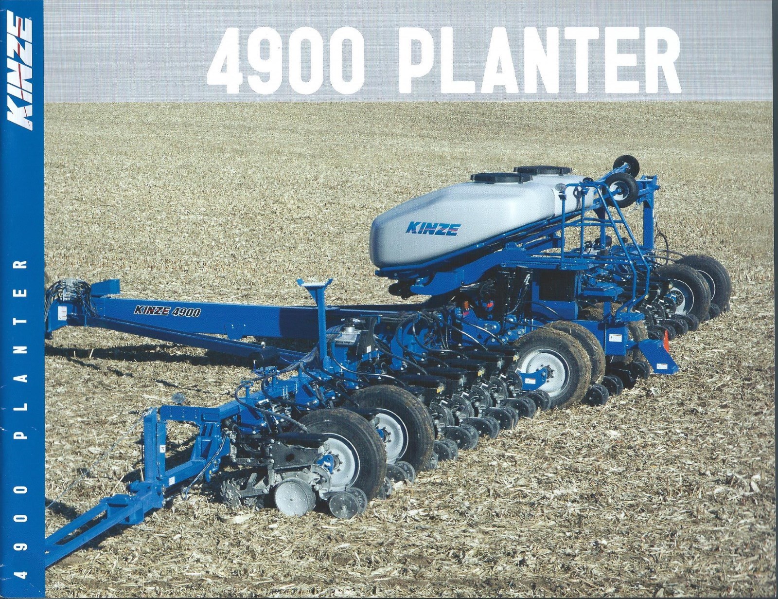 Farm Equipment Brochure – Kinze – 4900 – Planter – 2013 (F6492)