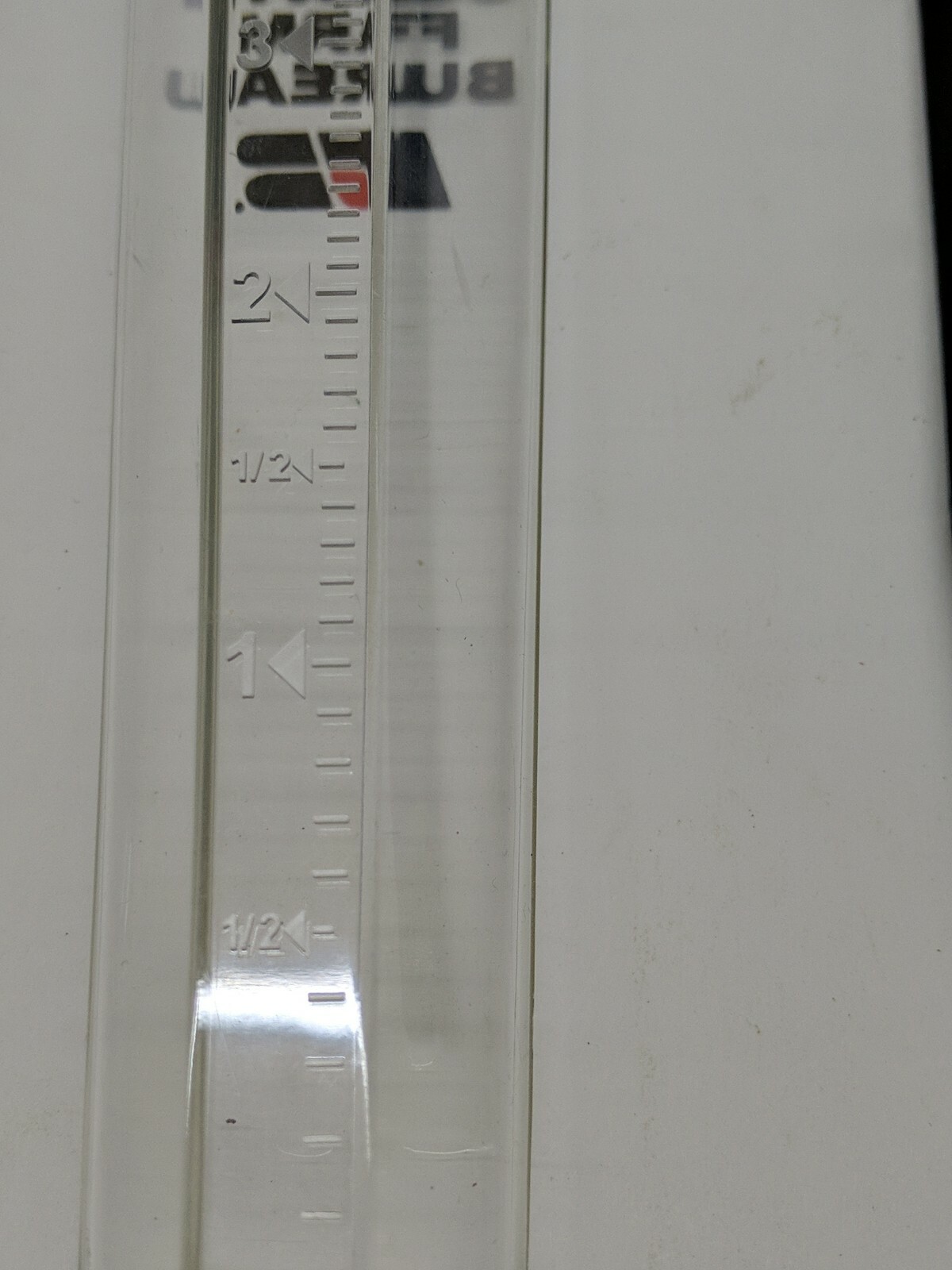Reno County Farm Bureau Advertising Rain Gauge Kansas Farm AG 2000