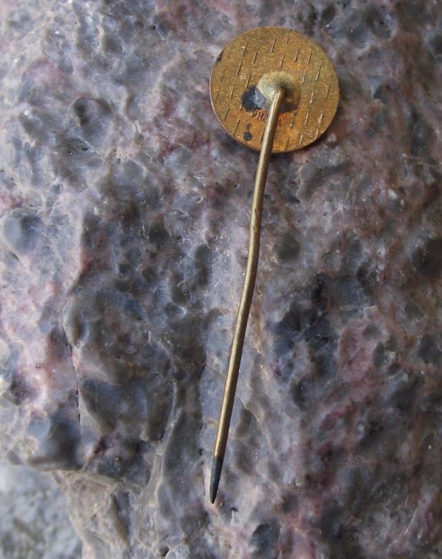 Antique JZD Straky Czech Agricultural Collective Farming Union Farm Pin Badge