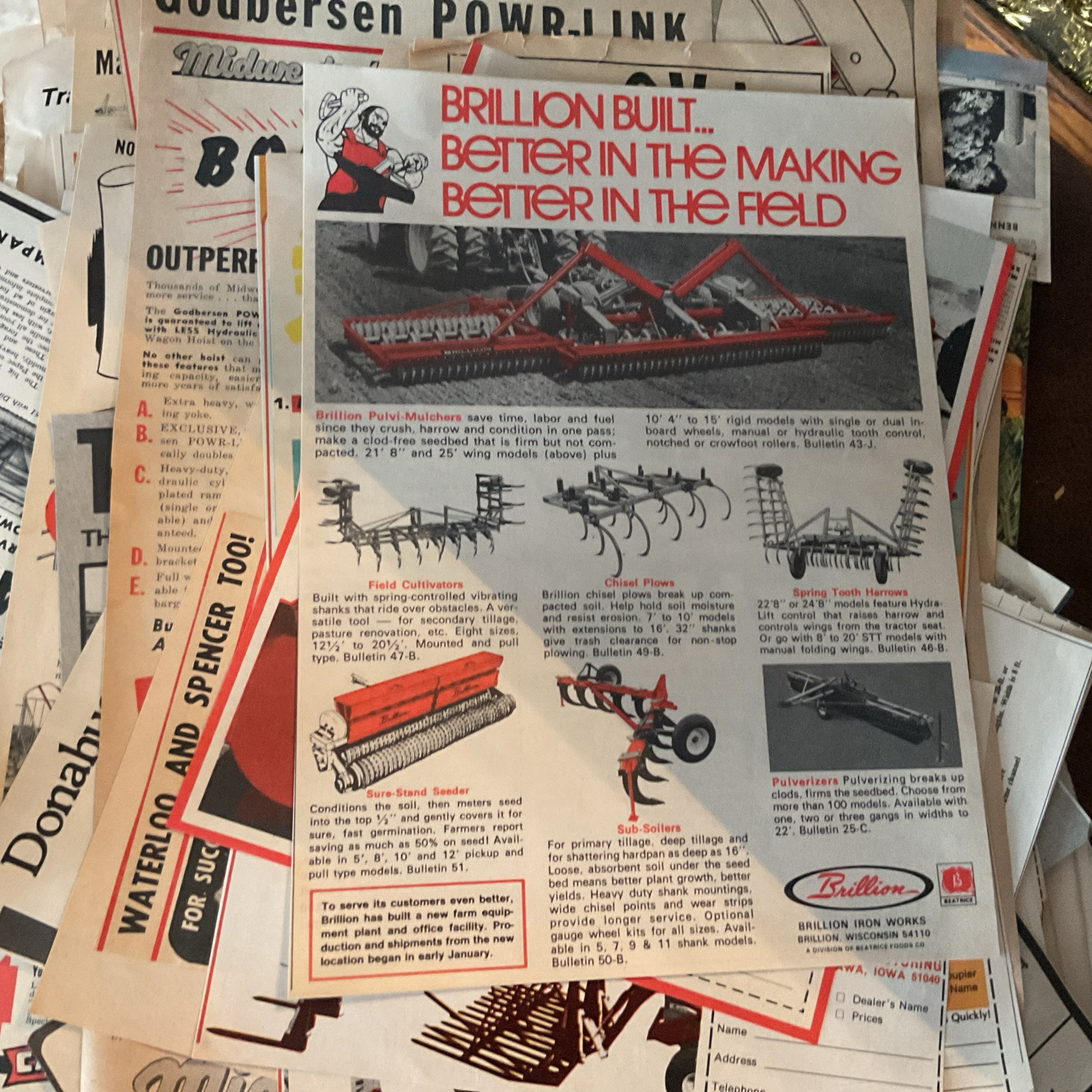 150+ Farming Agricultural Farm Related Print Ads 1920-70’s Vintage