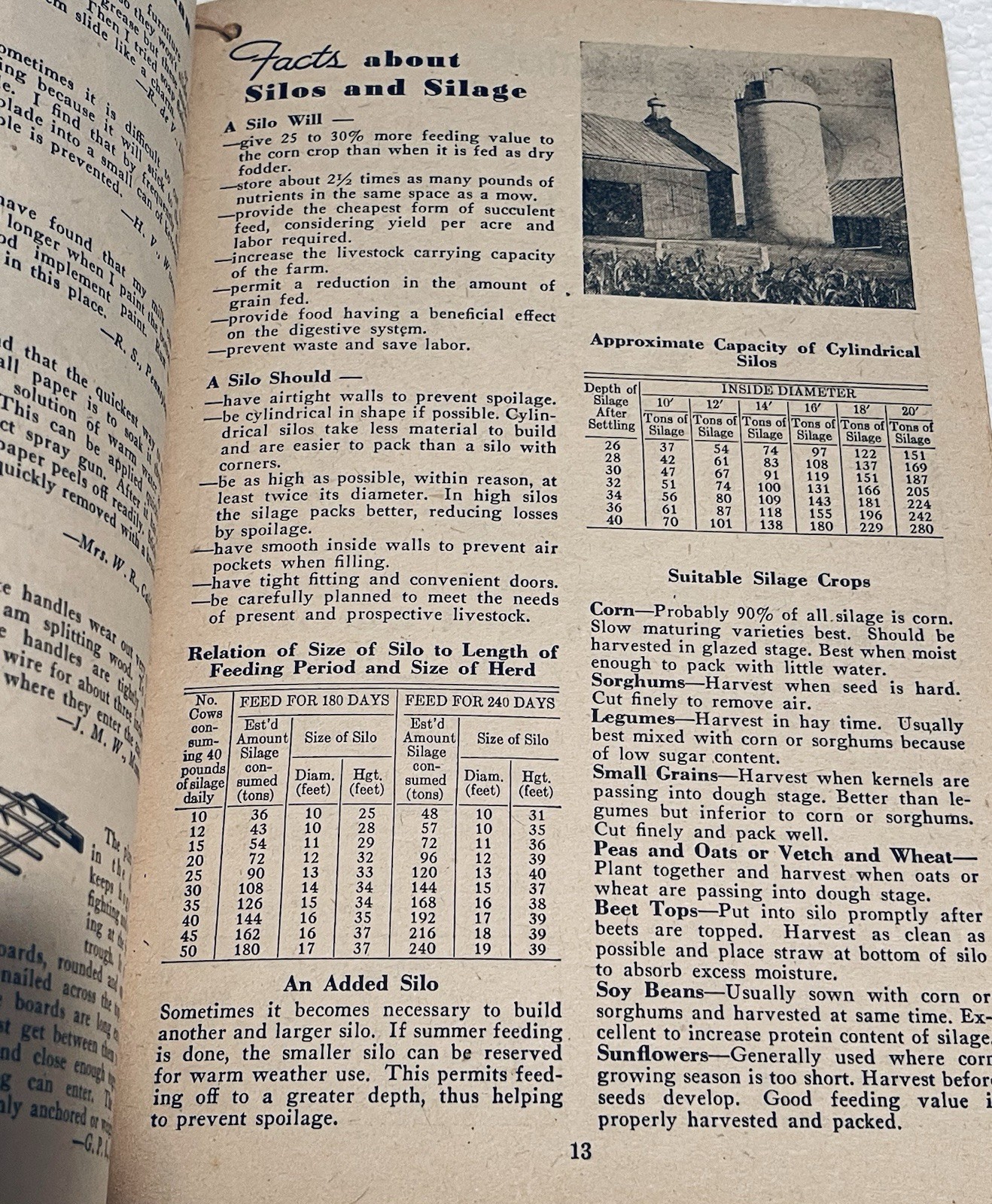 1945 B F Goodrich Farmer’s Handbook And Almanac Booklet