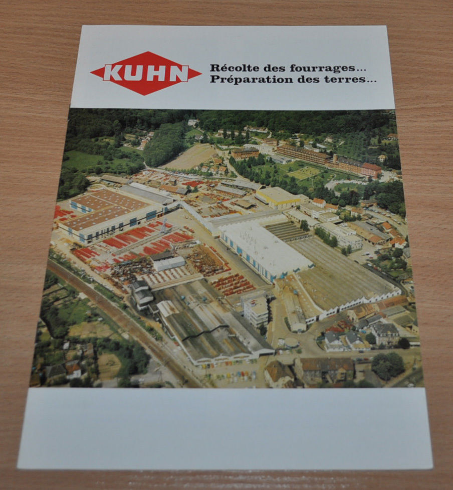 Kuhn Model Range Truck Agricultural Machinery Brochure Prospekt