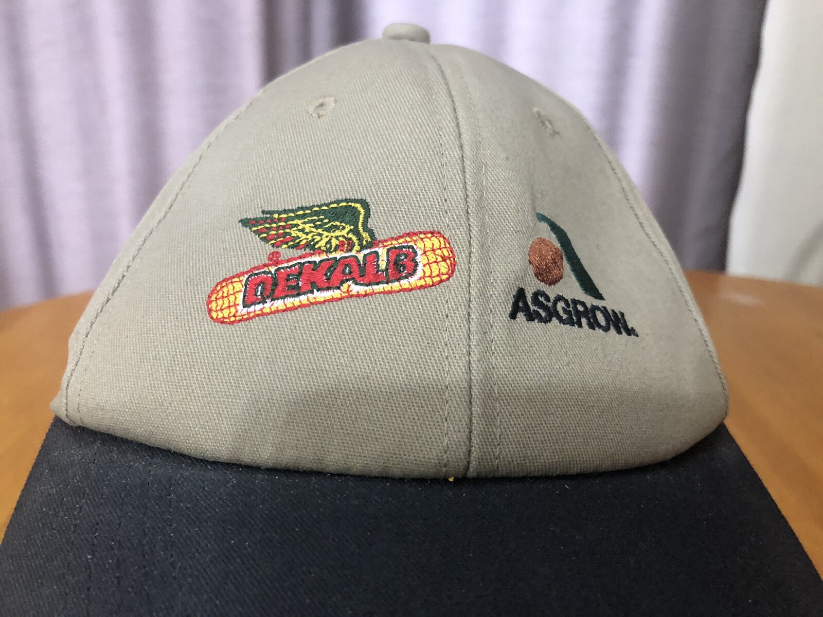 Vintage Dekalb Seed Corn Asgrow Hat Cap Snapback Farming Flying Corn Cob