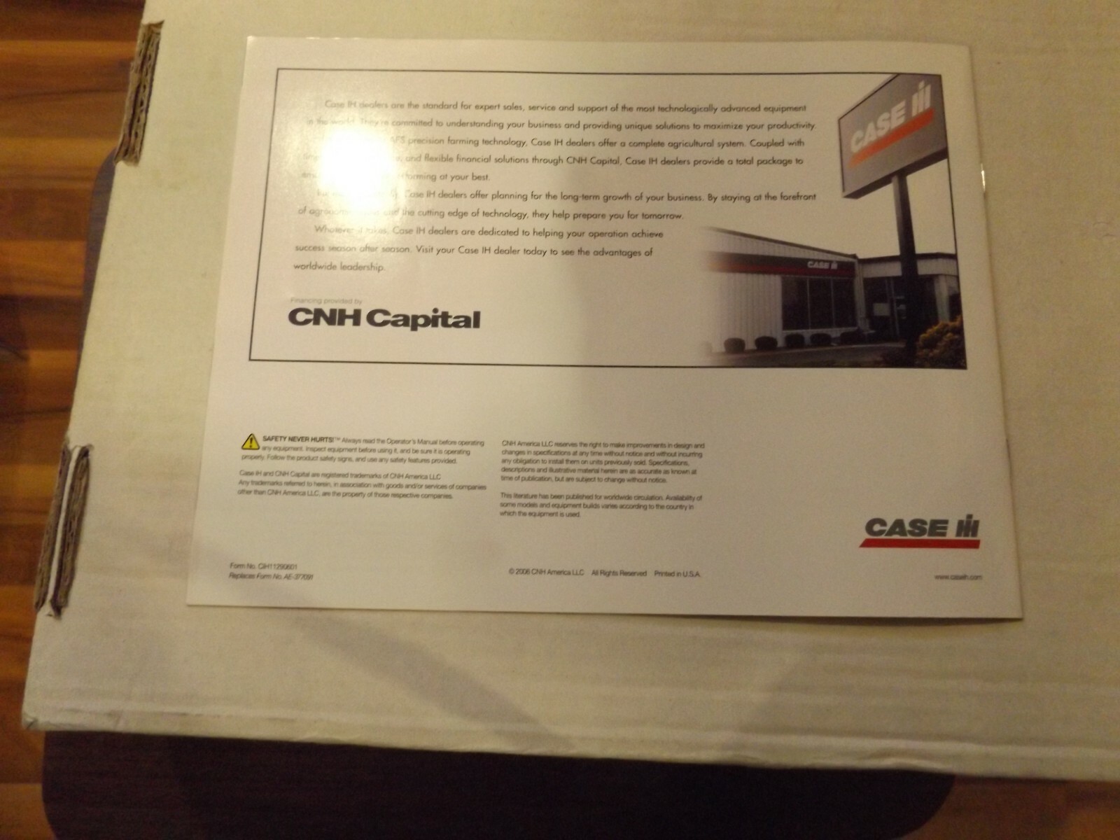 CASE-IH SEED BED PREPARATION SYSTEMS, Literature, CIH11290601 2006