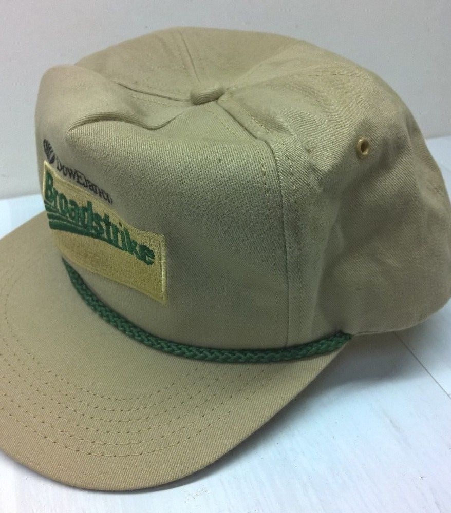 Broadstrike Dow Elanco Herbicide Hat Cap tan snapback K products