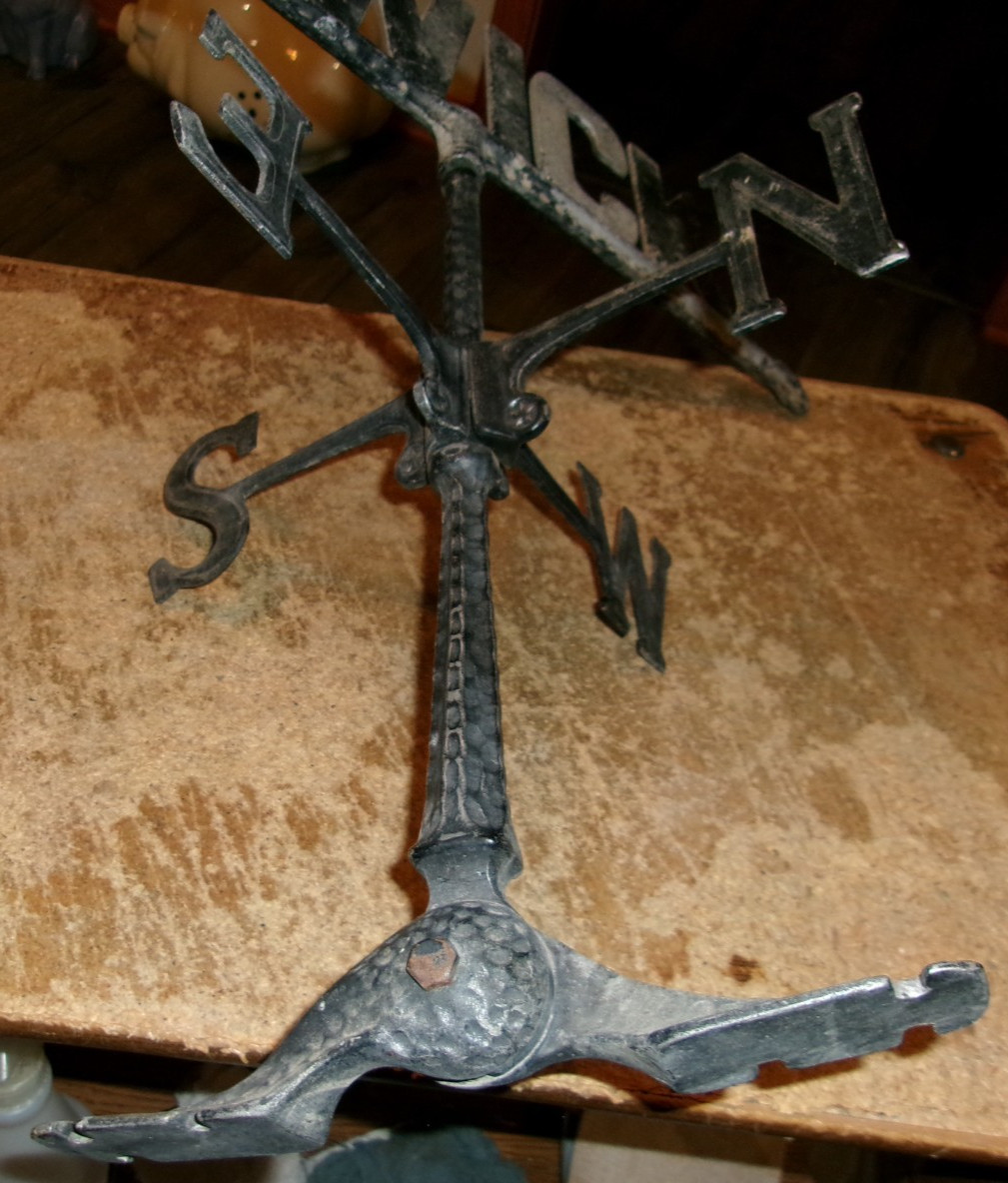 20 inches tall wick buildings metal weathervane see condition in good shape used