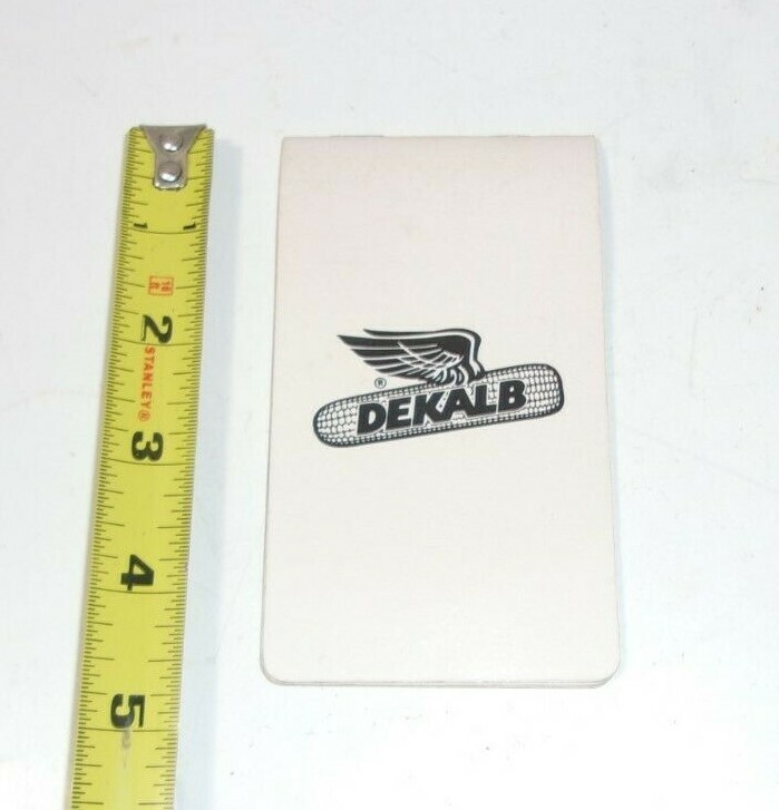 Dekalb Seed Pocket Advertising Agriculture Memo Notepad Vintage Farm