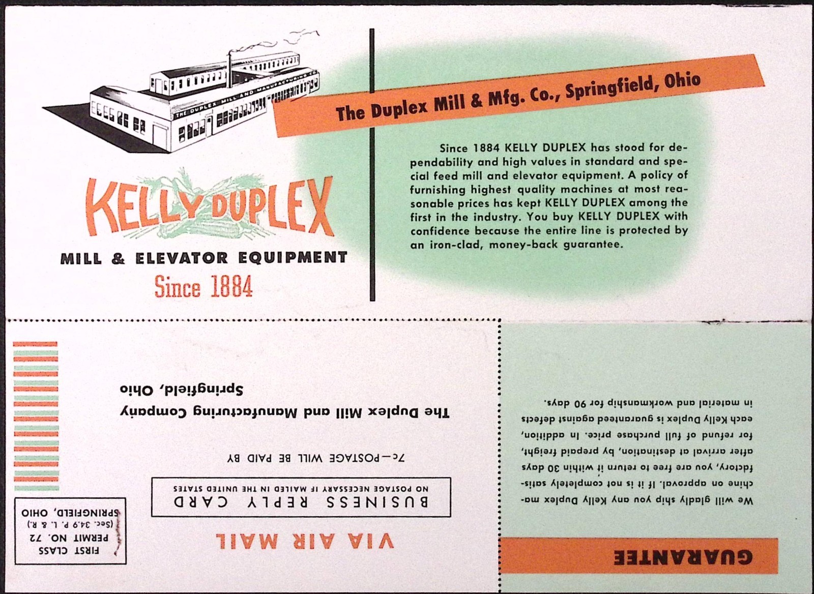 Kelly Duplex Twin Molasses Mixer Duplex Mill & Mfg Co Springfield OH