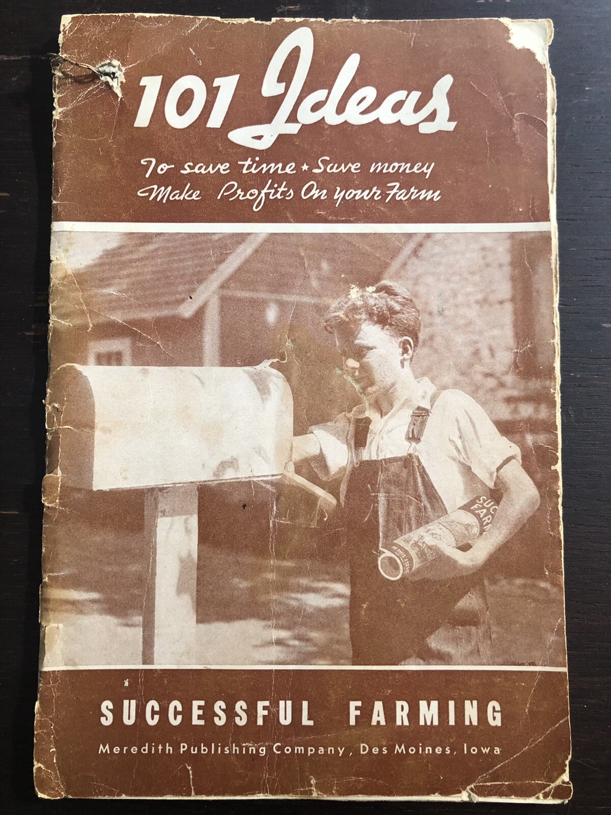 Vintage 101 Ideas…To Successful Farming Booklet 1939 E.T. Meredith Publisher