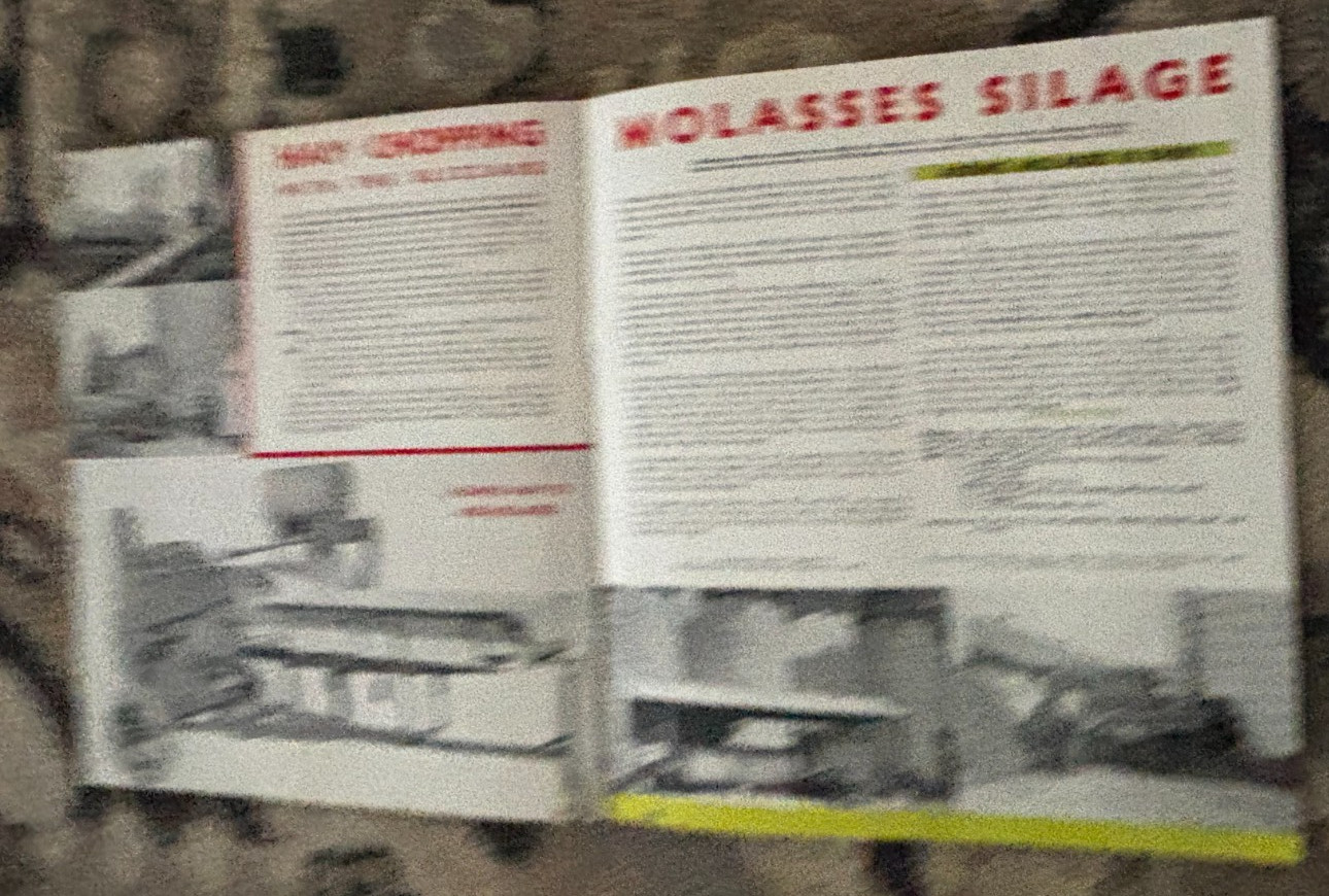 Blizzard Hay Chopper Ensilage Cutter Brochure DCPA26