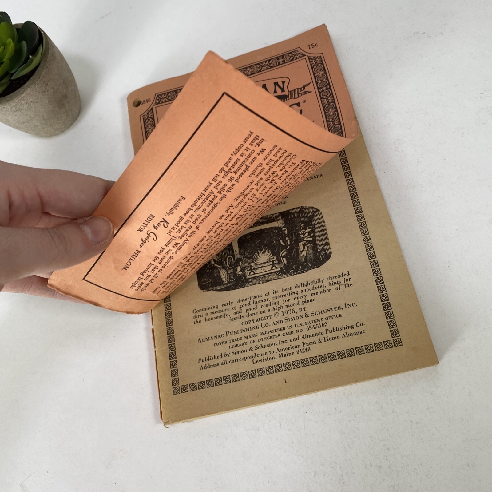 1977 American Farm and Home Almanac Edited by Ray Geiger