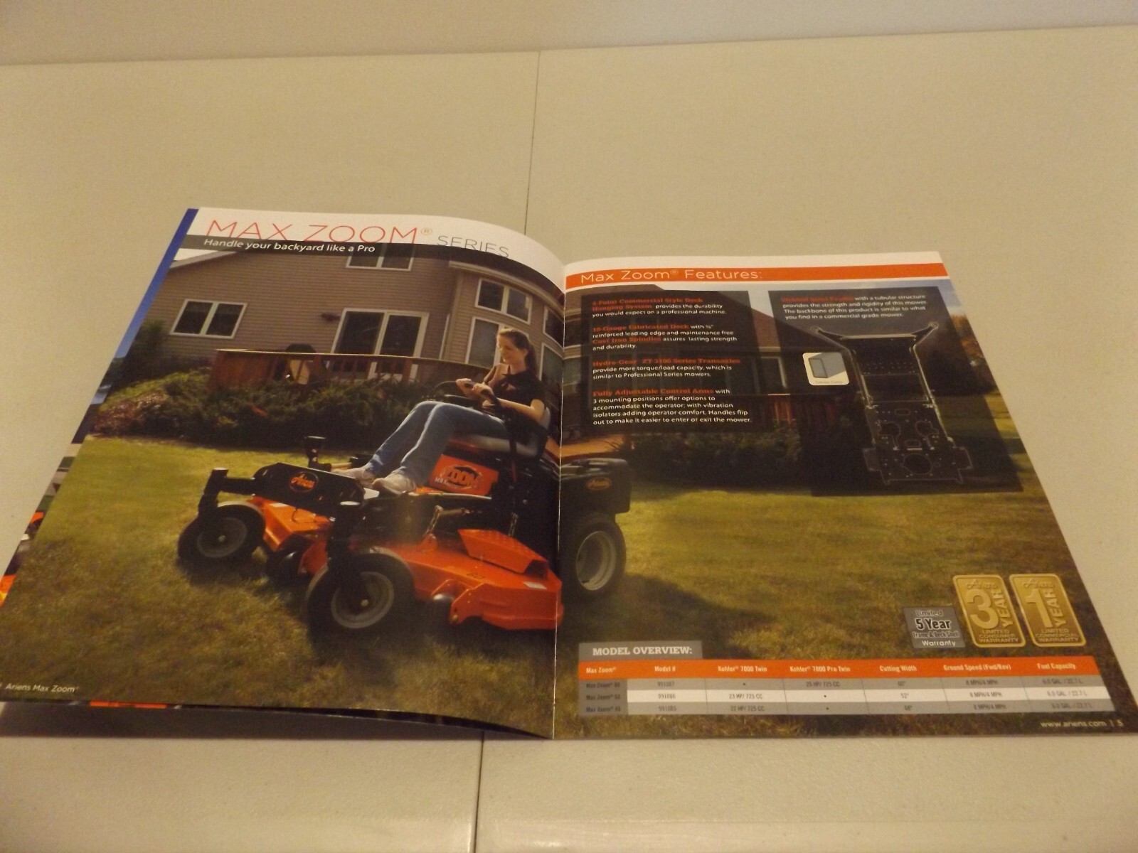 ARIENS 2014 LAWN & GARDEN EQUIP. CATALOG, 2014