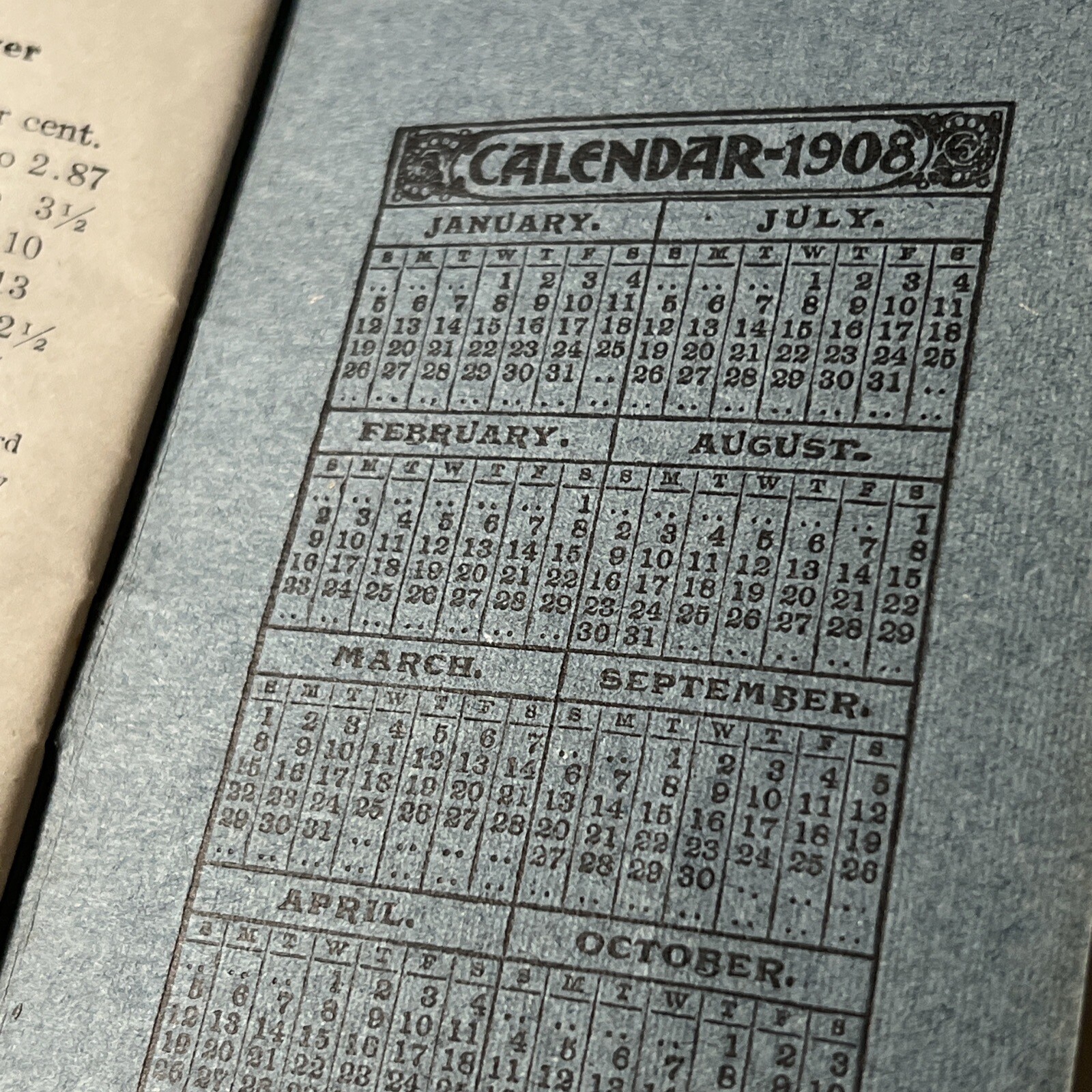 1907 antique NORTH WESTERN Animal Bone Fertilizers Date Book Agriculture