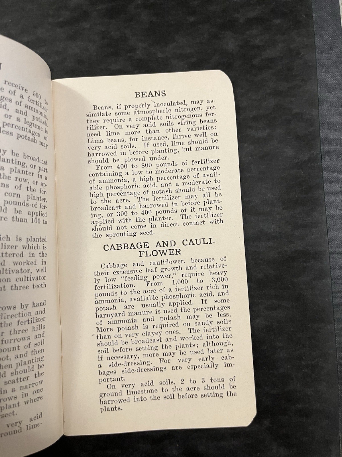 ZELL Fertilizers 1920 Advertising Pocket Notebook Buffalo Baltimore Philadelphia