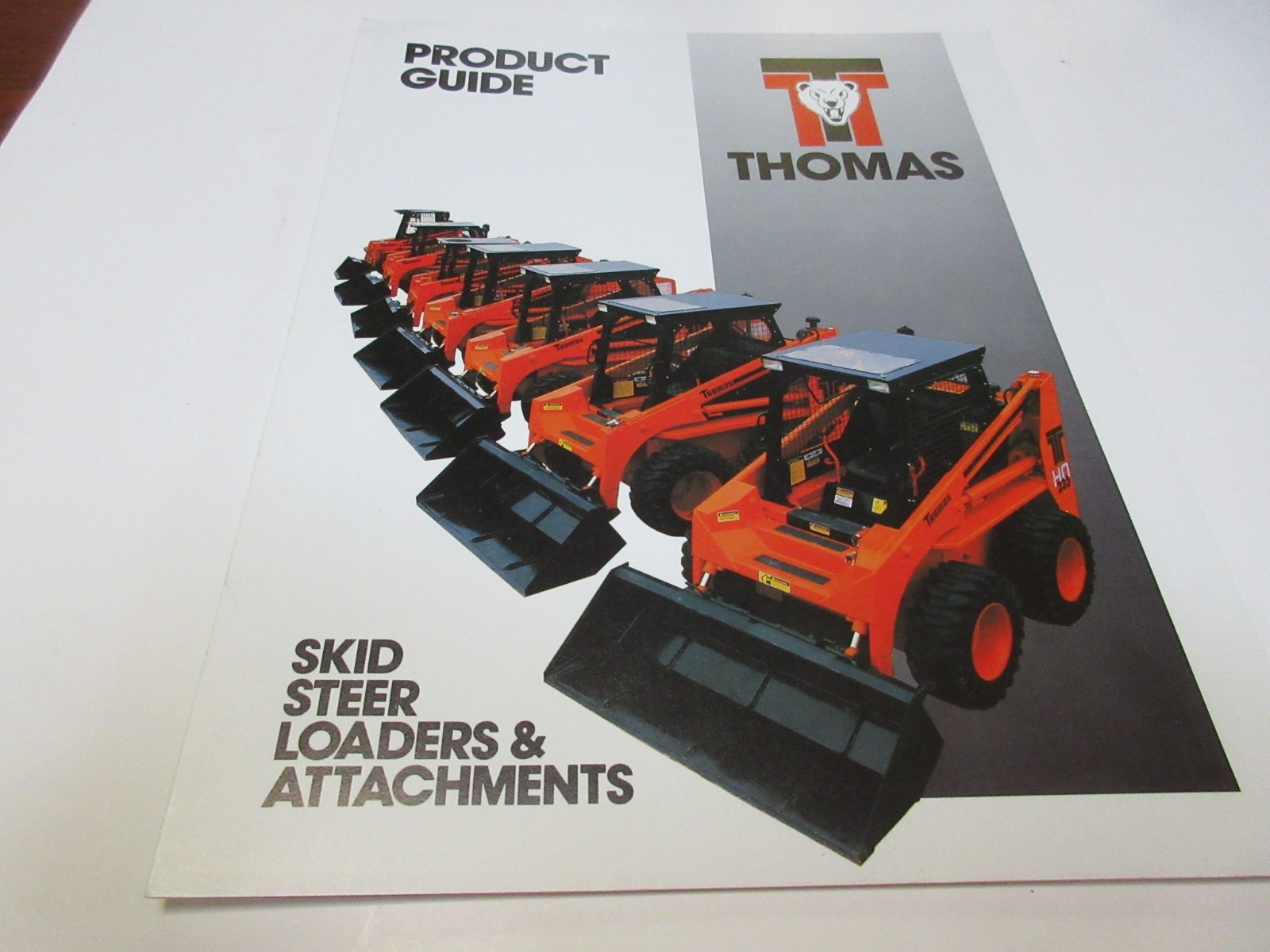Thomas Product Guide Brochure 6 pages T-83S to T-233HD