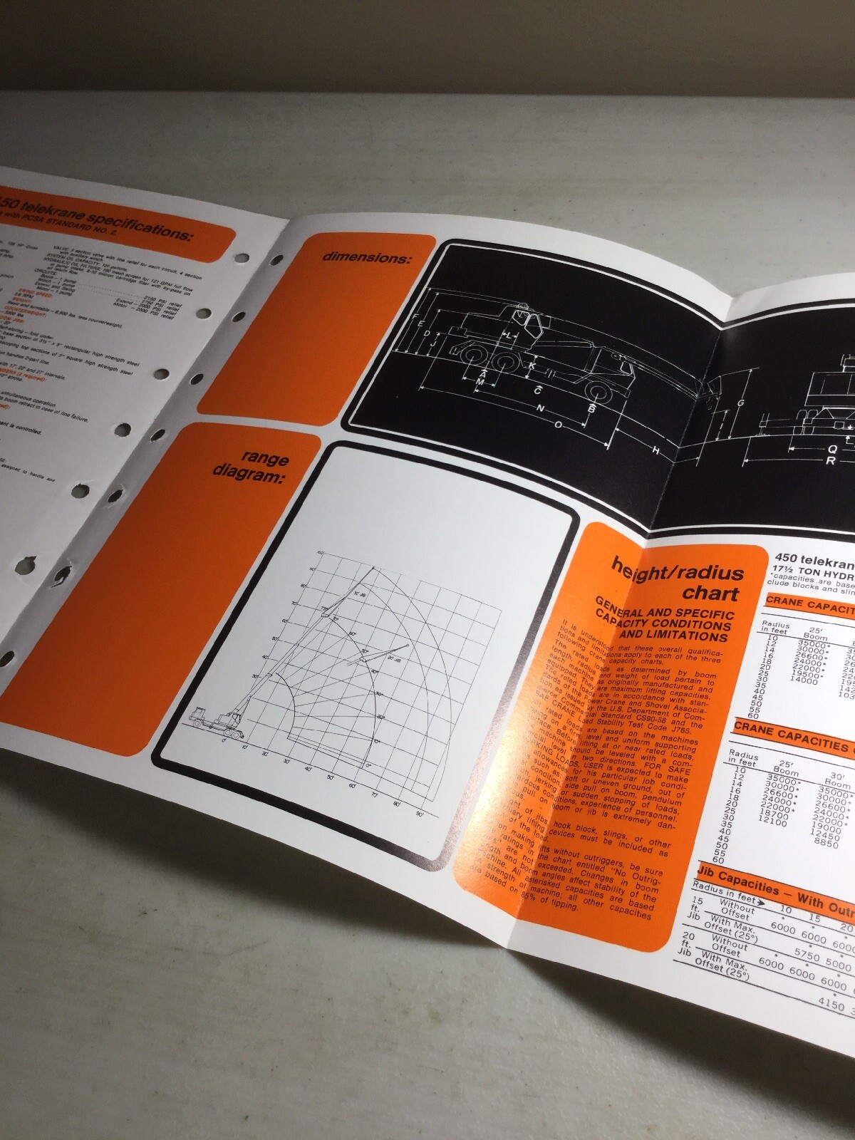 Bantam, Koehring 450 Telekrane Sales Brochure, Literature
