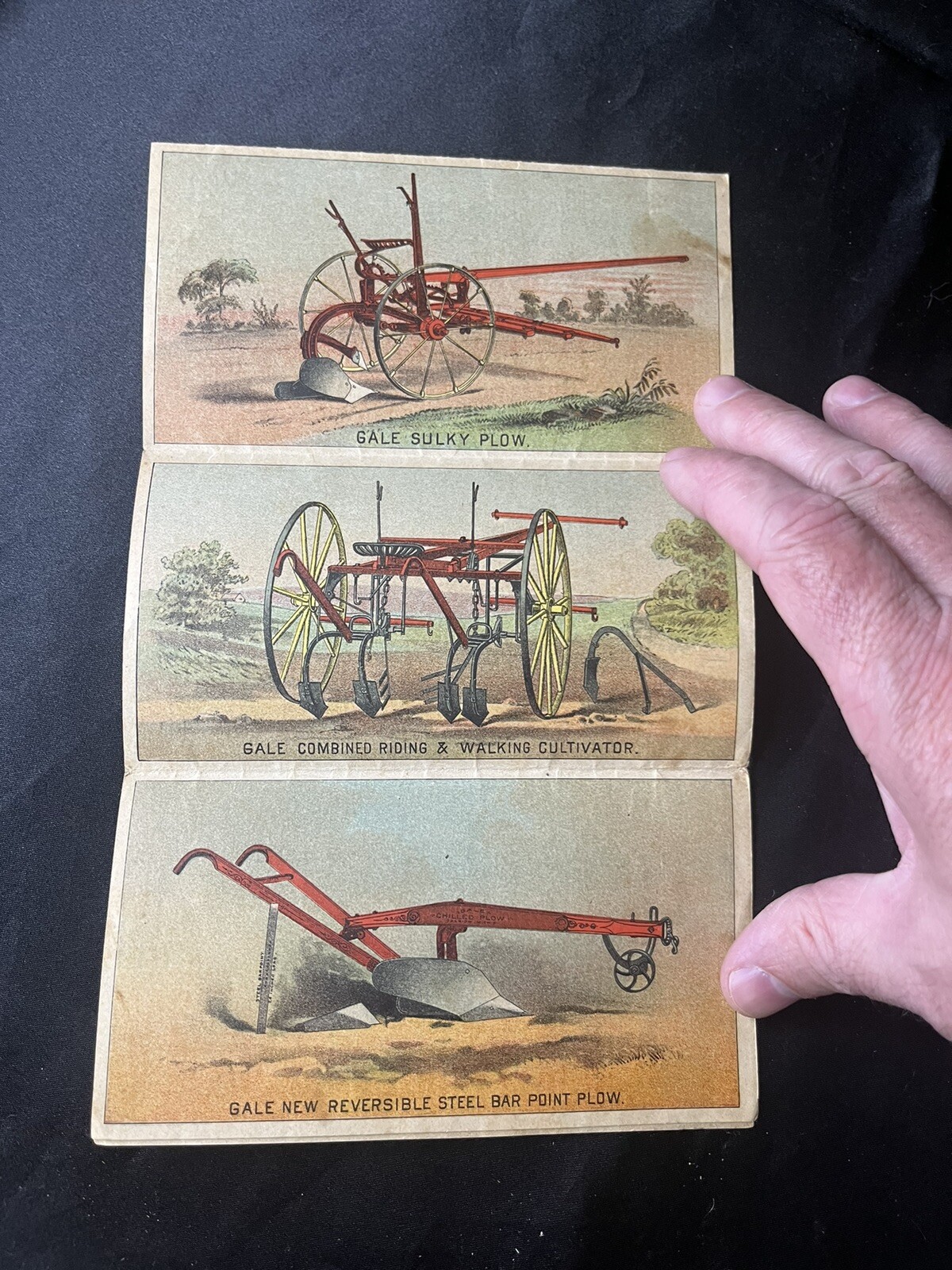GALE MFG CO PLOWS RAKES & CULTIVATOR ADVERTISING BOOKLET