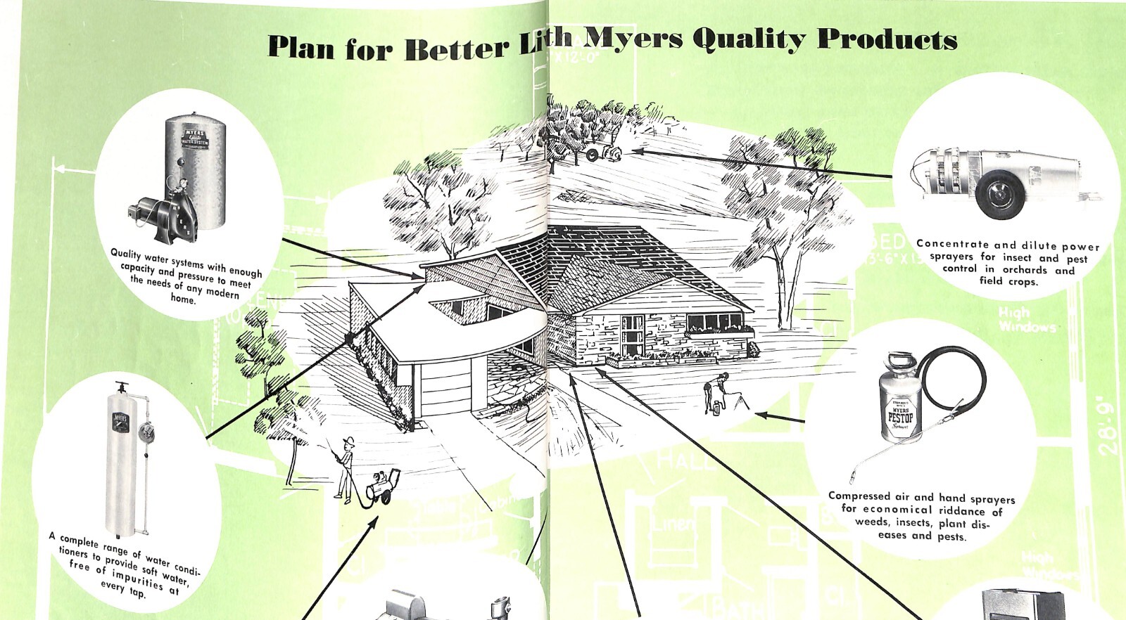 F E Myers Ashland Ohio Catalog Brochures Binder Ephemera 1966 B1