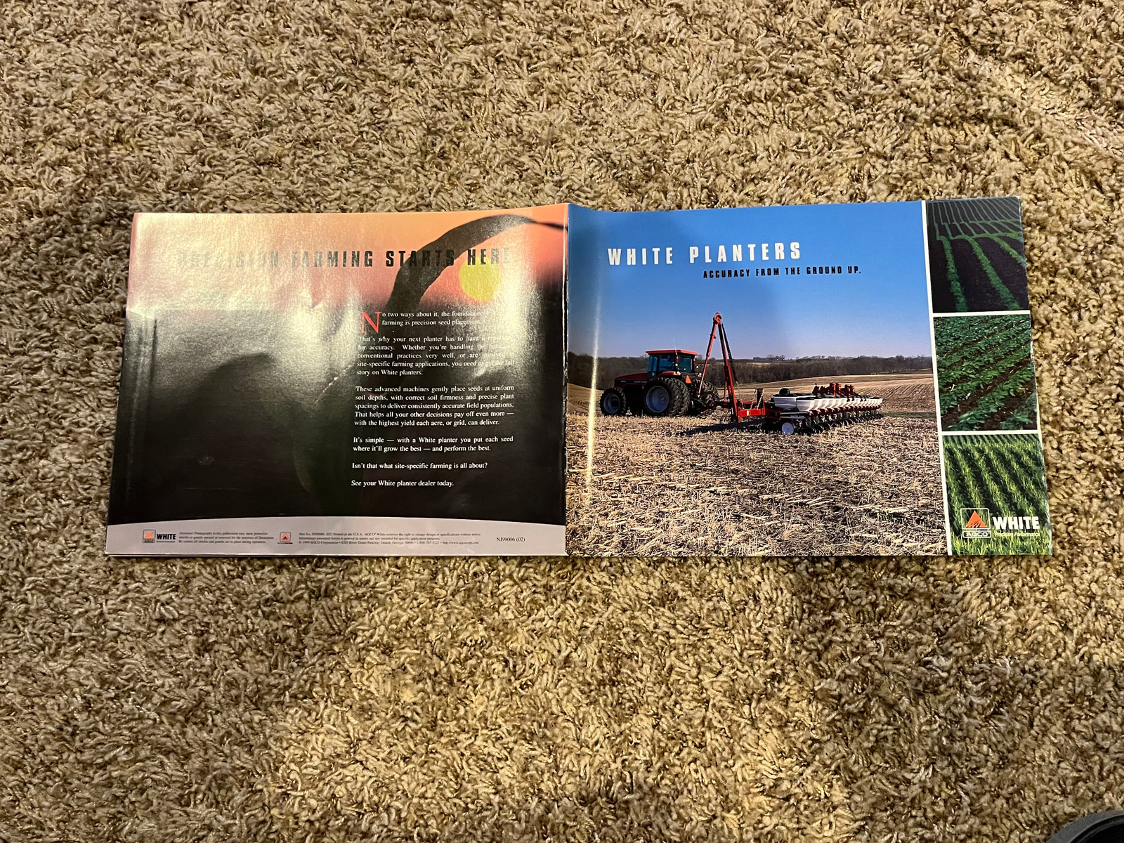 WHITE AGCO PLANTERS BROCHURE
