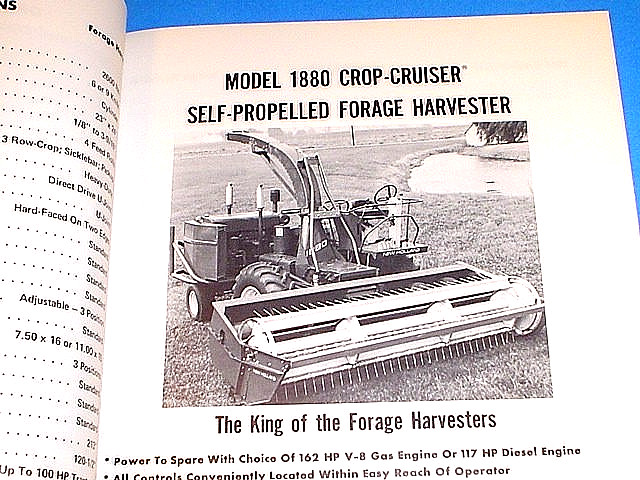108 PAGES VTG 1968 SPERRY RAND NEW HOLLAND FORAGE EQUIPMENT PRODUCT BOOK CATALOG