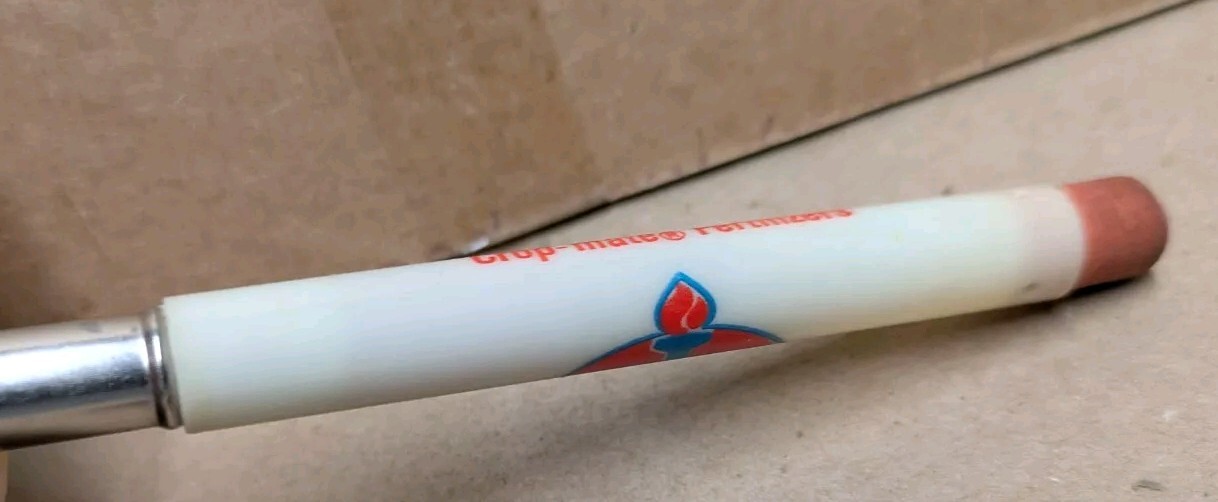 Vintage Amoco Anhydrous Ammonia ACA Crop-Mate Fertilizers Bullet Pencil